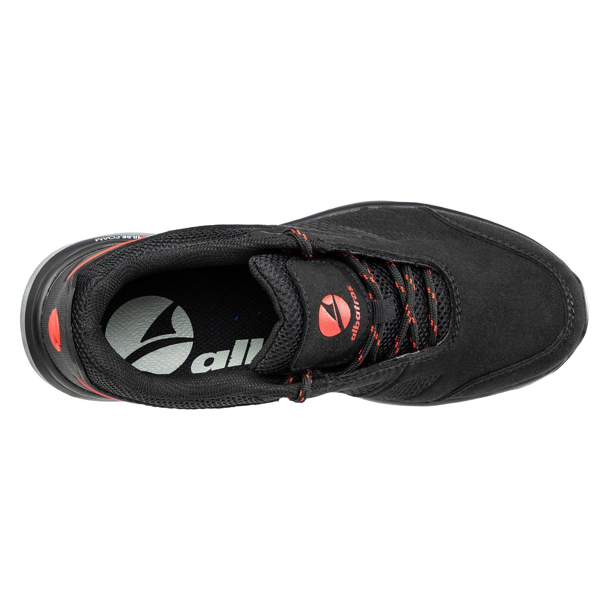 Chaussure professionnelle O1 VIALE BLACK LOW sans embout, sans métal, semelle XTS TRAIL, noir - PUMA Safety 654430200