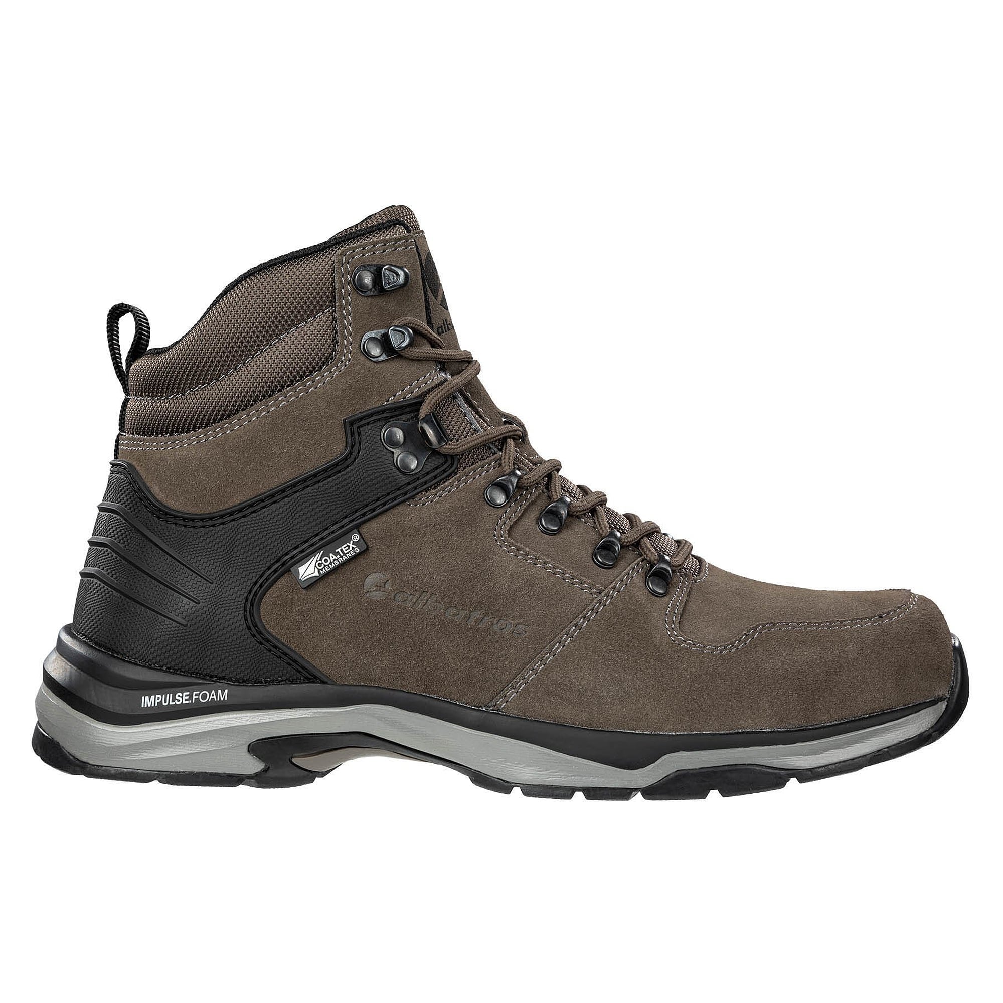 Berufsstiefel O2 TRENTO CTX MID, Veloursleder, COA.TEX, grau - PUMA Safety 677700440