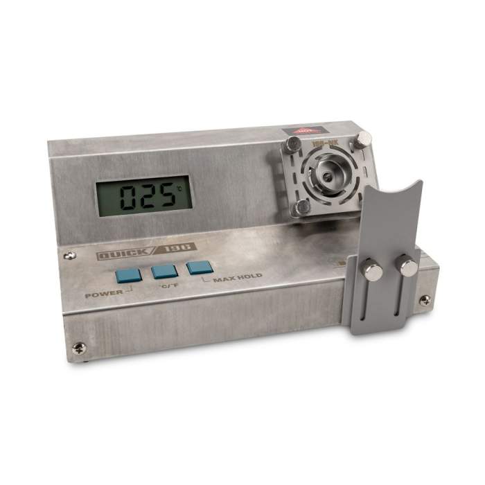 Quick 196. Digital-Temperatur-Messgerät 0°-800°C mit  Werkskalibrierprotokoll kaufen bei A1-ESD