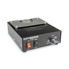 Quick 853. Punktuelle Heißluft Heizplatte geregelt, 230V, 460W mit 0,18m³ Heißluft 120-250°C