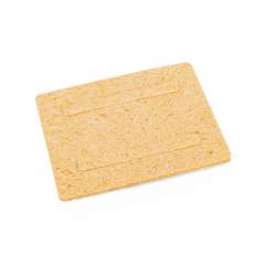 Quick SCHW03. Schwamm für Lötspitzenreinigung 70x55 mm, 2-fach geschlitzt