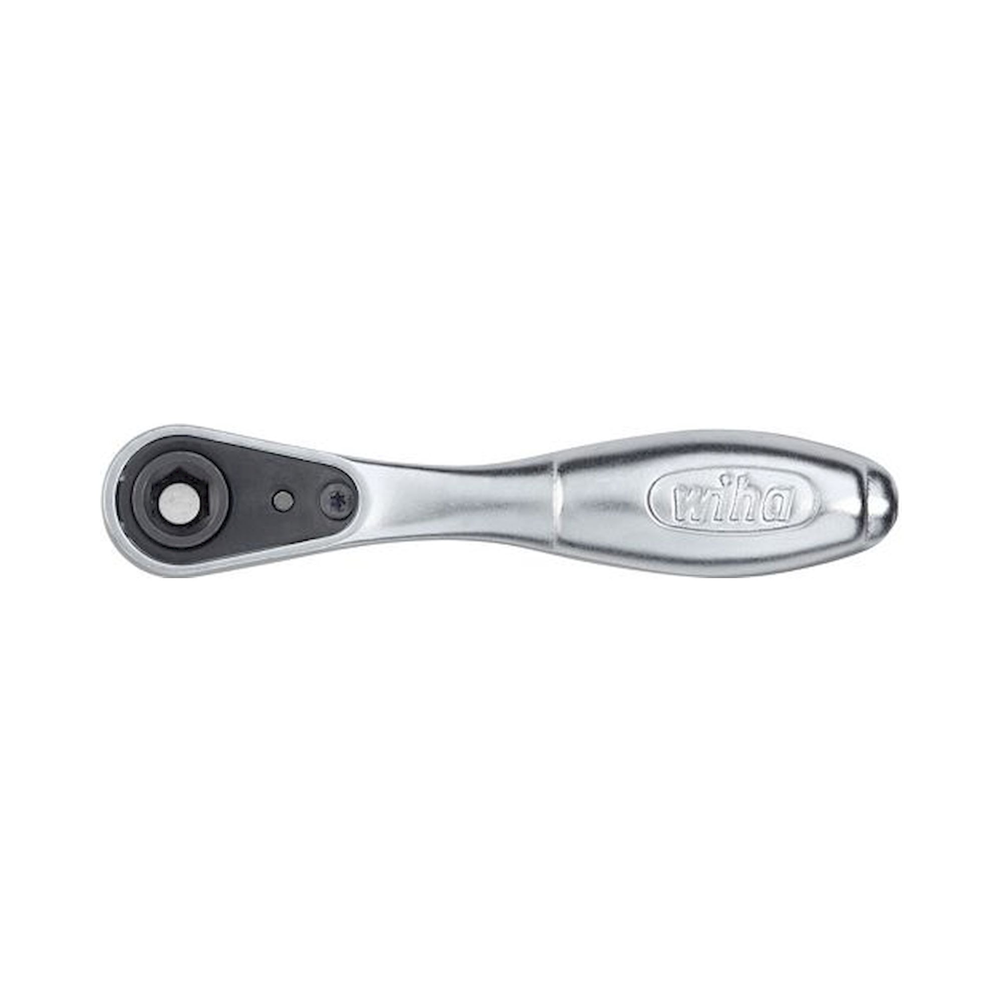 Cliquet pour embout 90 mm avec molette pouce Six pans 1/4" - Wiha 36931