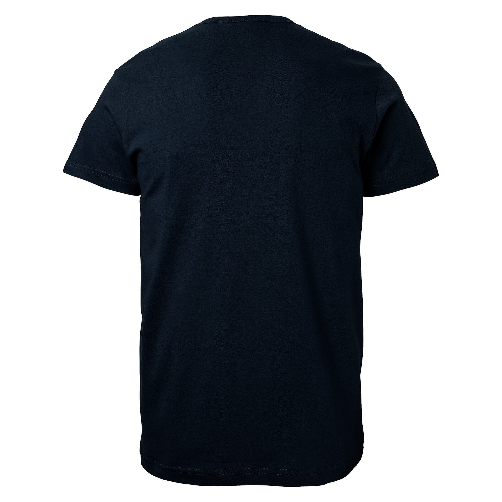 Delray T-shirt for men, silicone-washed organic cotton jersey, slim fit, navy - South West 1000186403