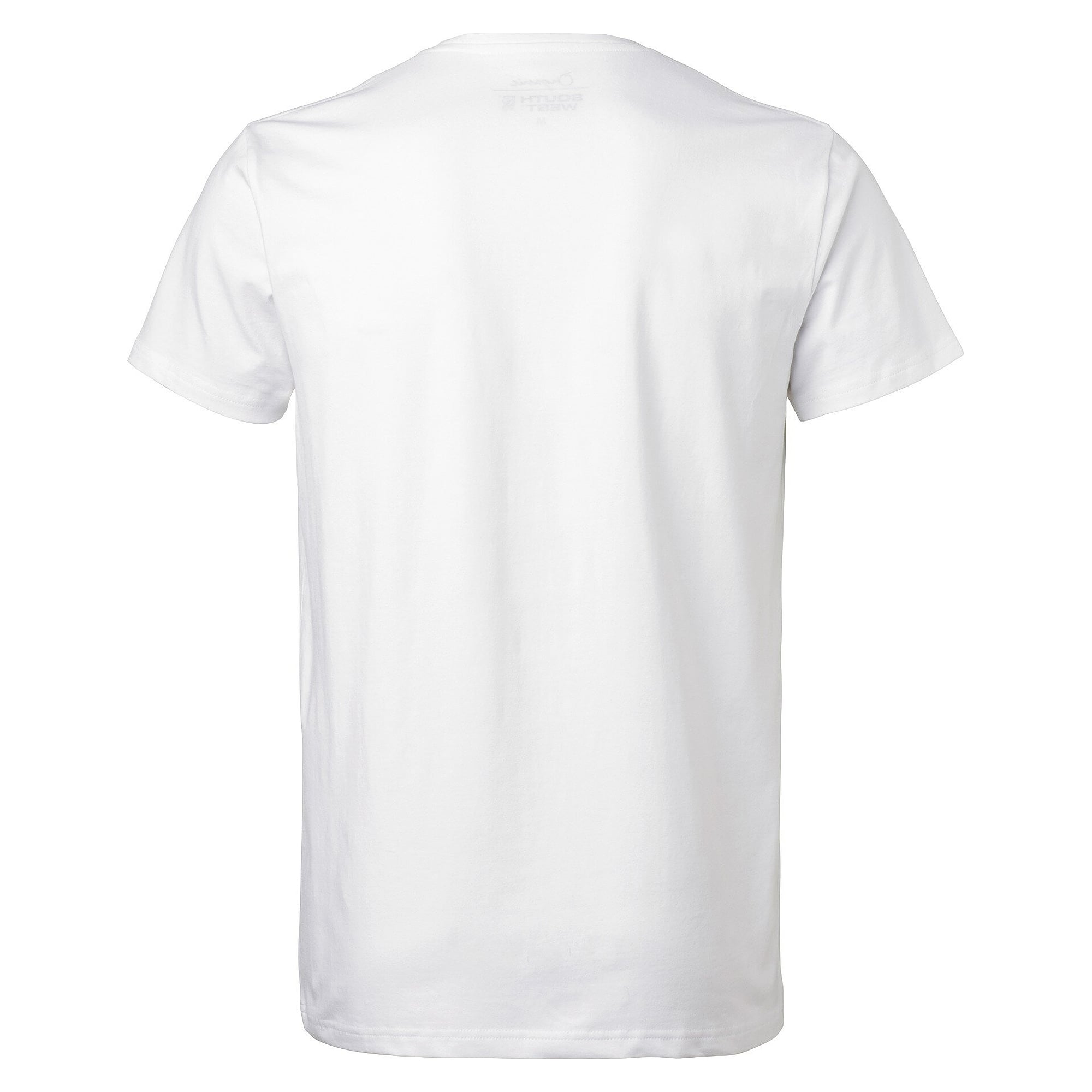 T-shirt homme Norman en coton bio Fairtrade avec stretch, blanc - South West 1000196101