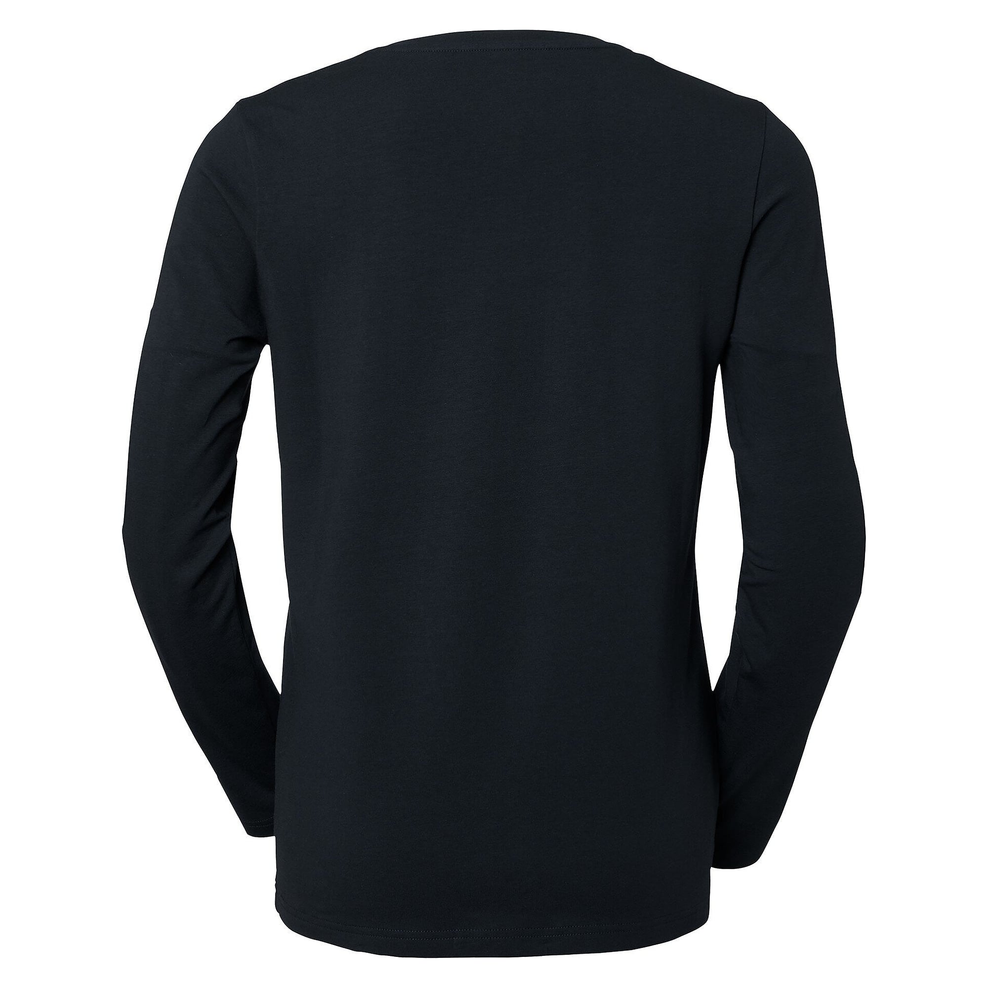 T-shirt manches longues femme Lily en coton bio Fairtrade avec stretch, bleu marine - South West 1000199403
