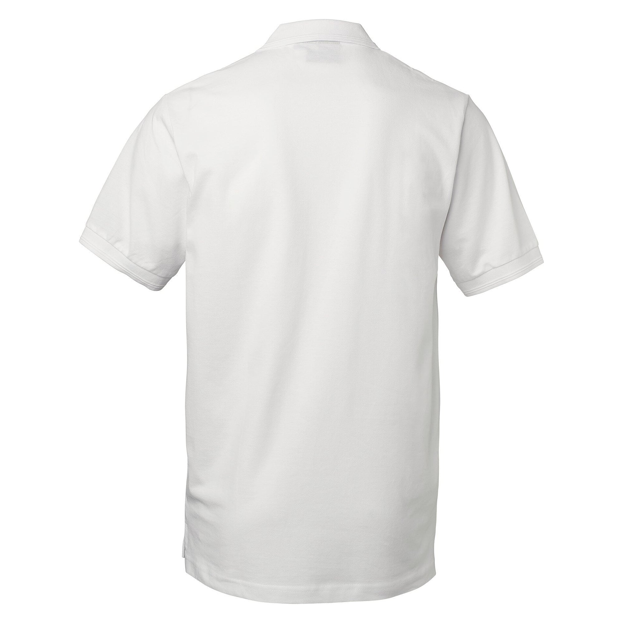 Klassisches Piqué-Poloshirt Coronado für Herren aus Baumwolle mit Seitenschlitzen, weiß - South West 1000205101