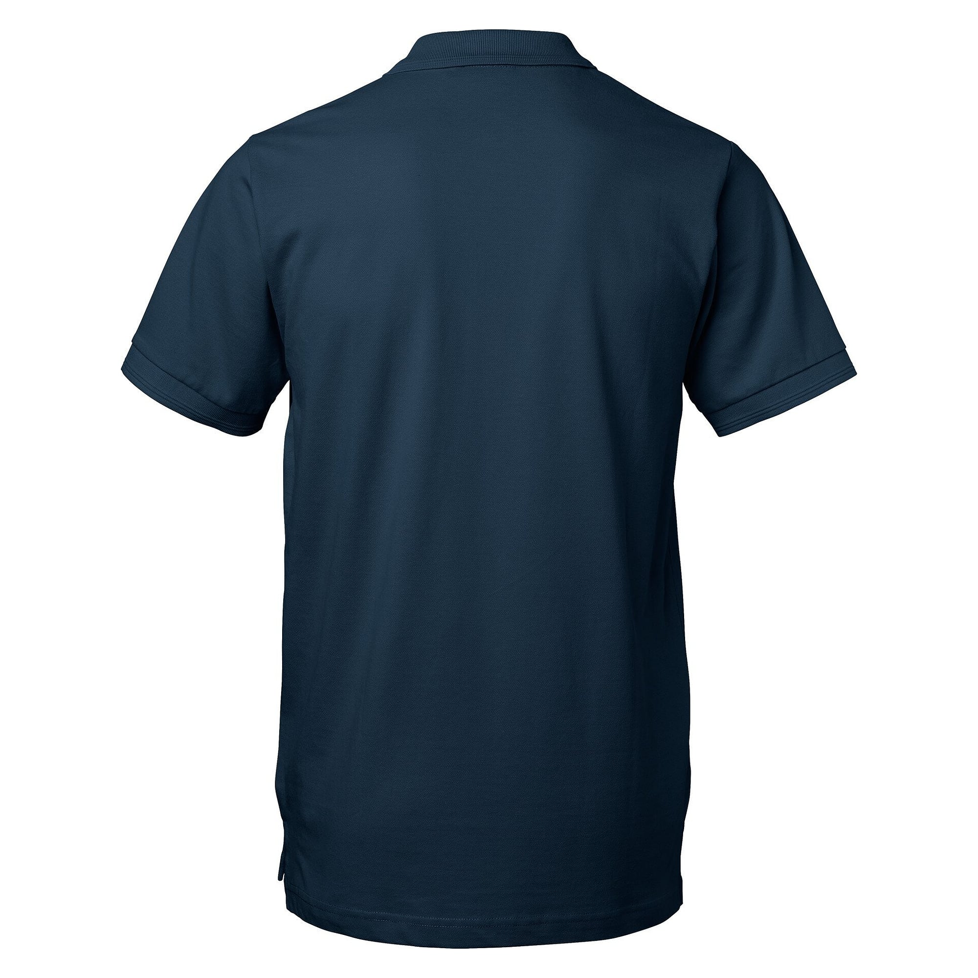 Polo piqué classique homme Coronado en coton avec fentes latérales, bleu marine - South West 1000205403