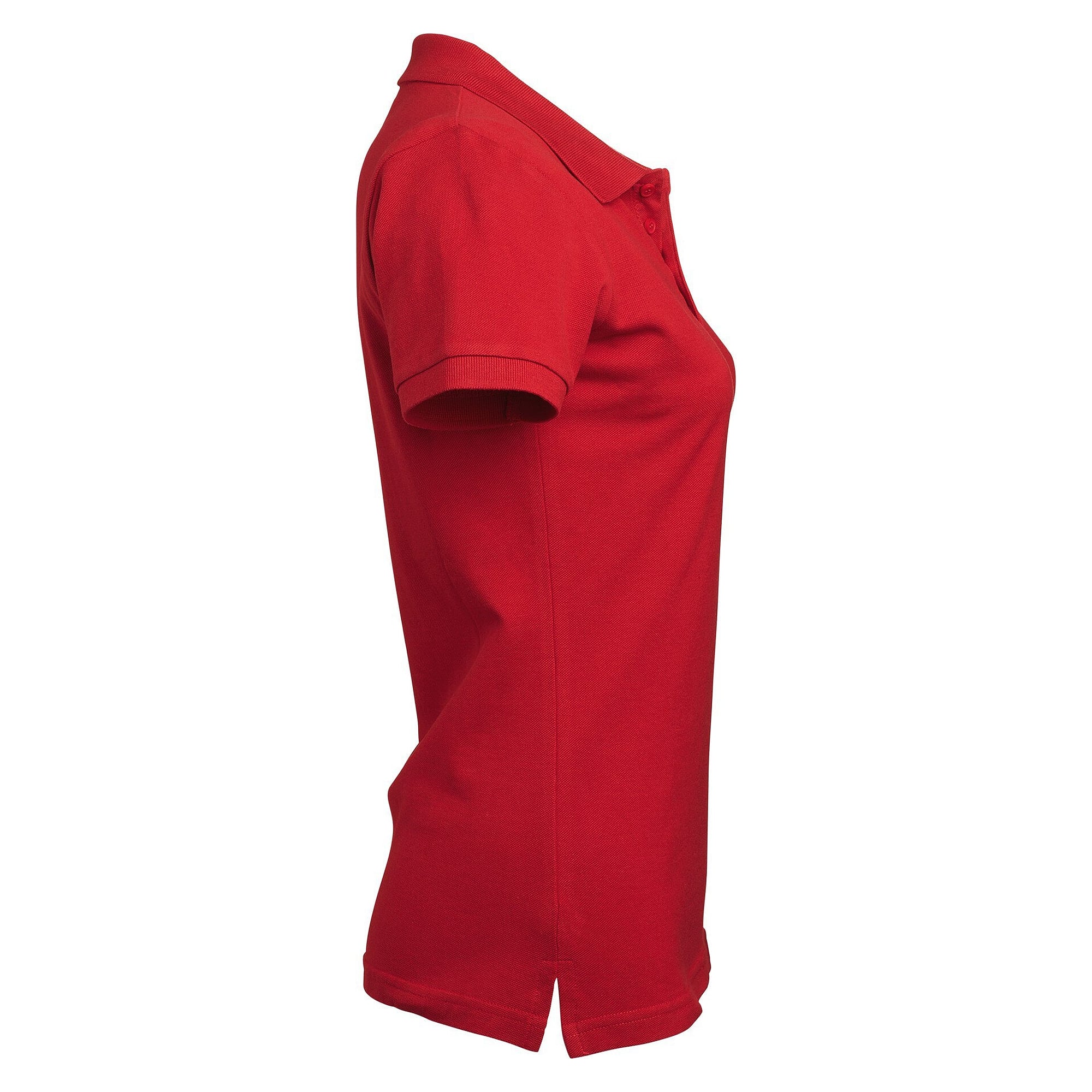 Damen-Poloshirt Coronita aus Baumwoll-Piqué, kurzarm, Rot - South West 1000206607
