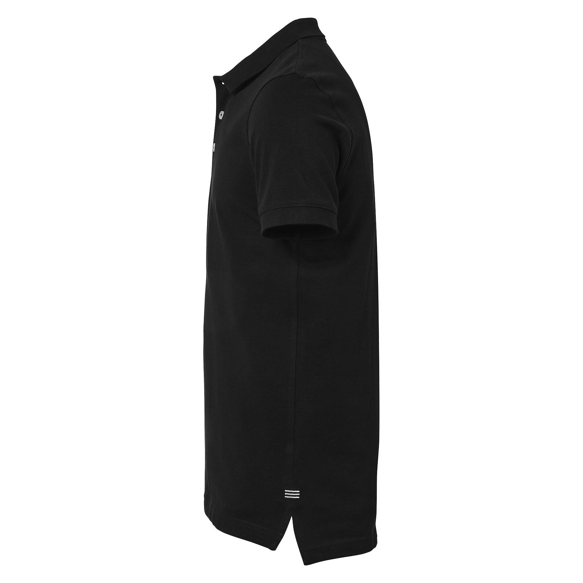 Morris men's cotton piqué polo shirt with neck tape, black - South West 1000207001