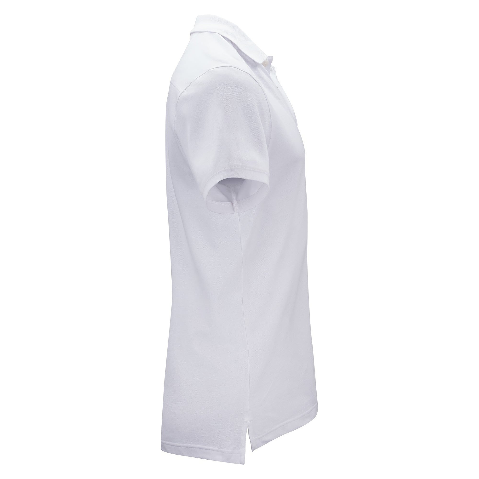 Polo piqué homme Martin en coton bio équitable certifié GOTS, blanc - South West 1000211101