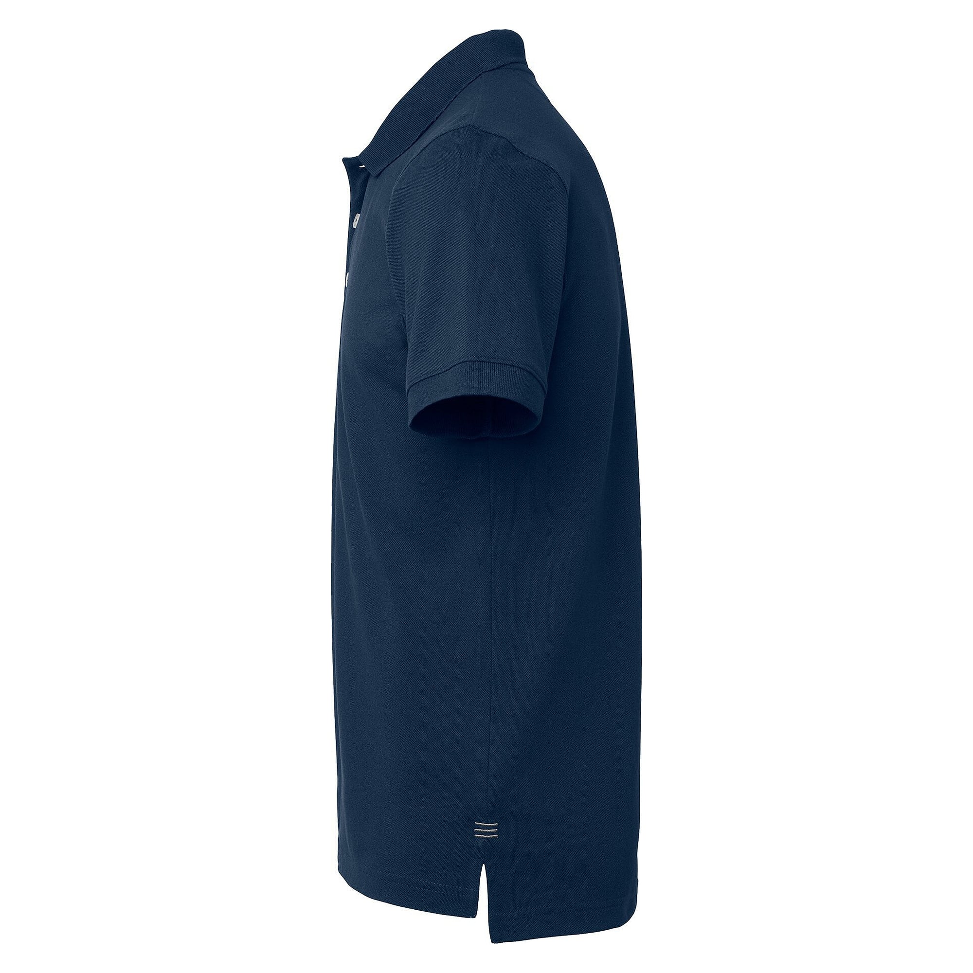 Polo homme Weston à patte contrastée, lavable à 60 °C, bleu marine/gris - South West 1000213954
