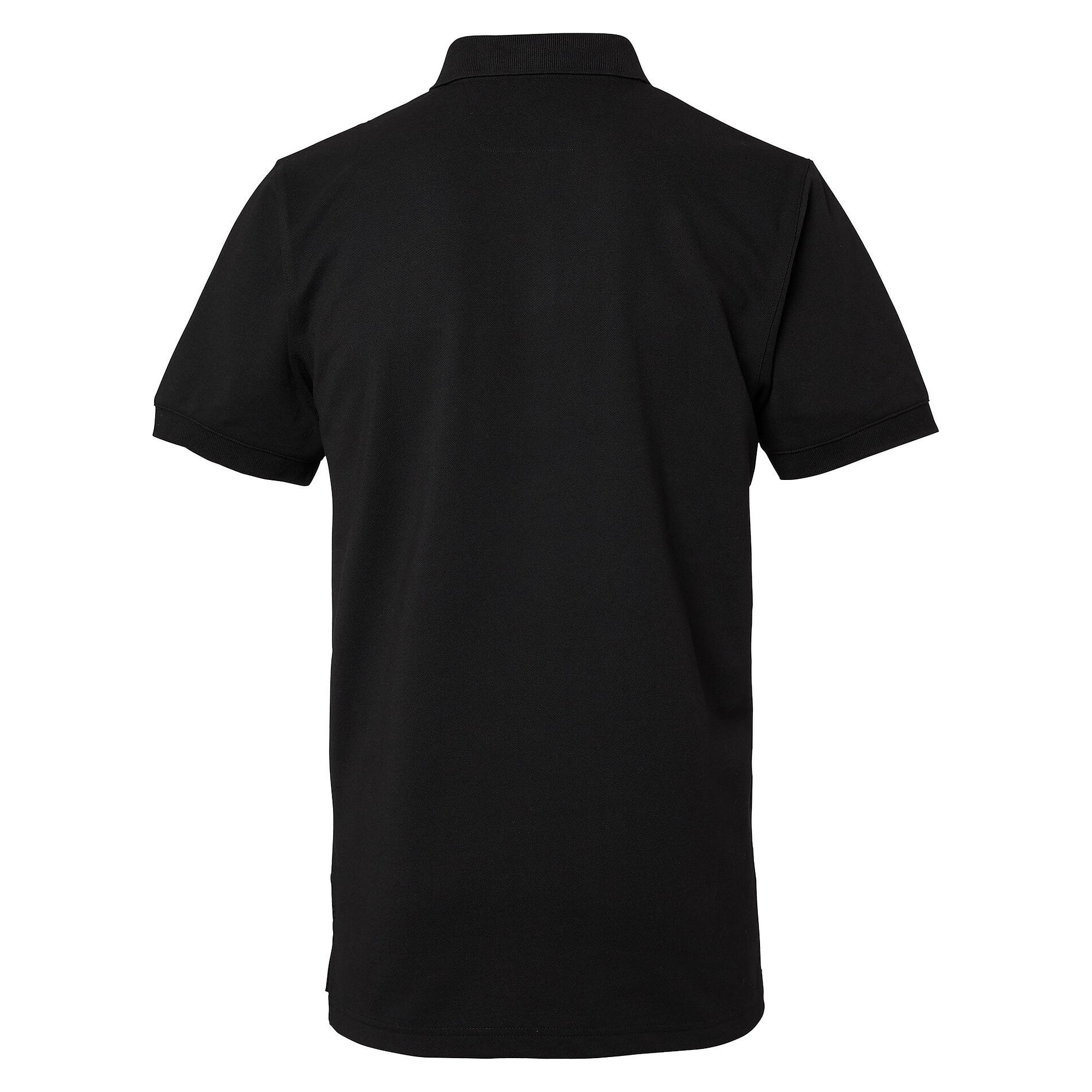 Polo homme uni Weston solid, lavable à 60 °C, noir - South West 1000215001
