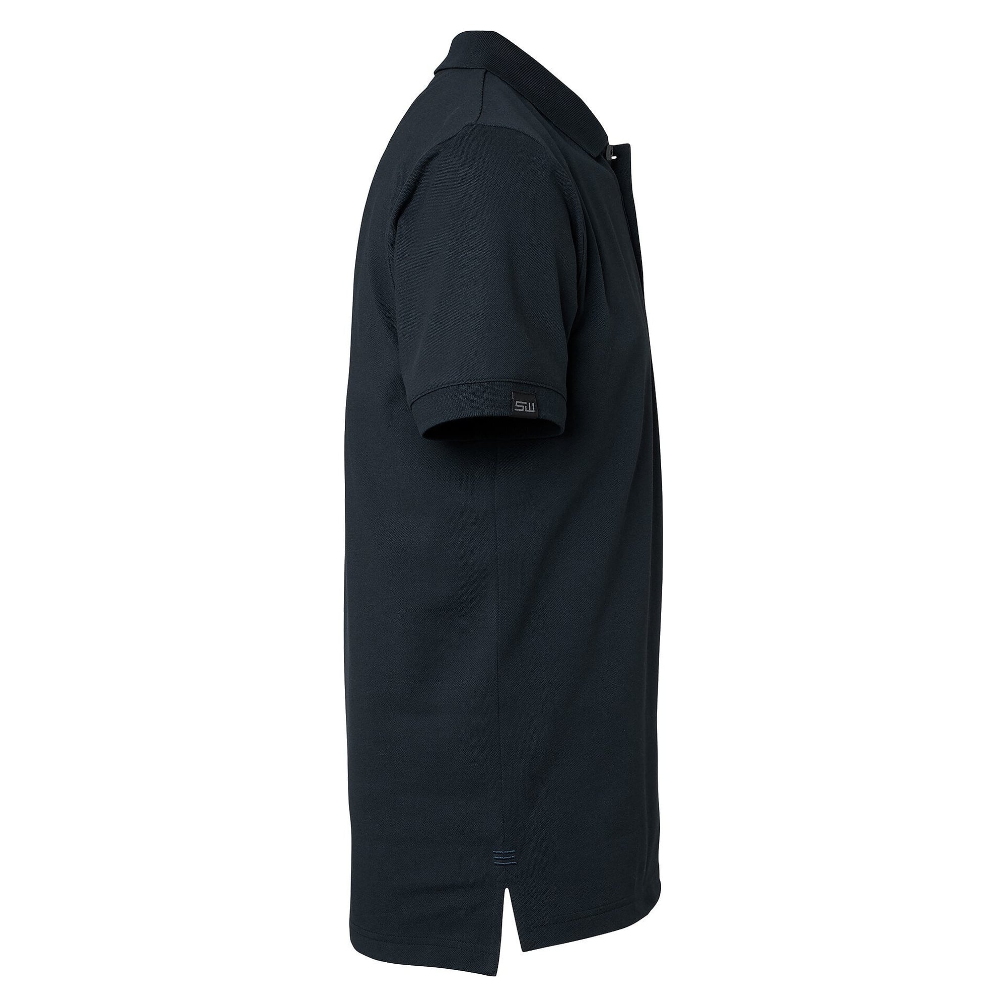 Polo homme uni Weston solid, lavable à 60 °C, bleu marine - South West 1000215403