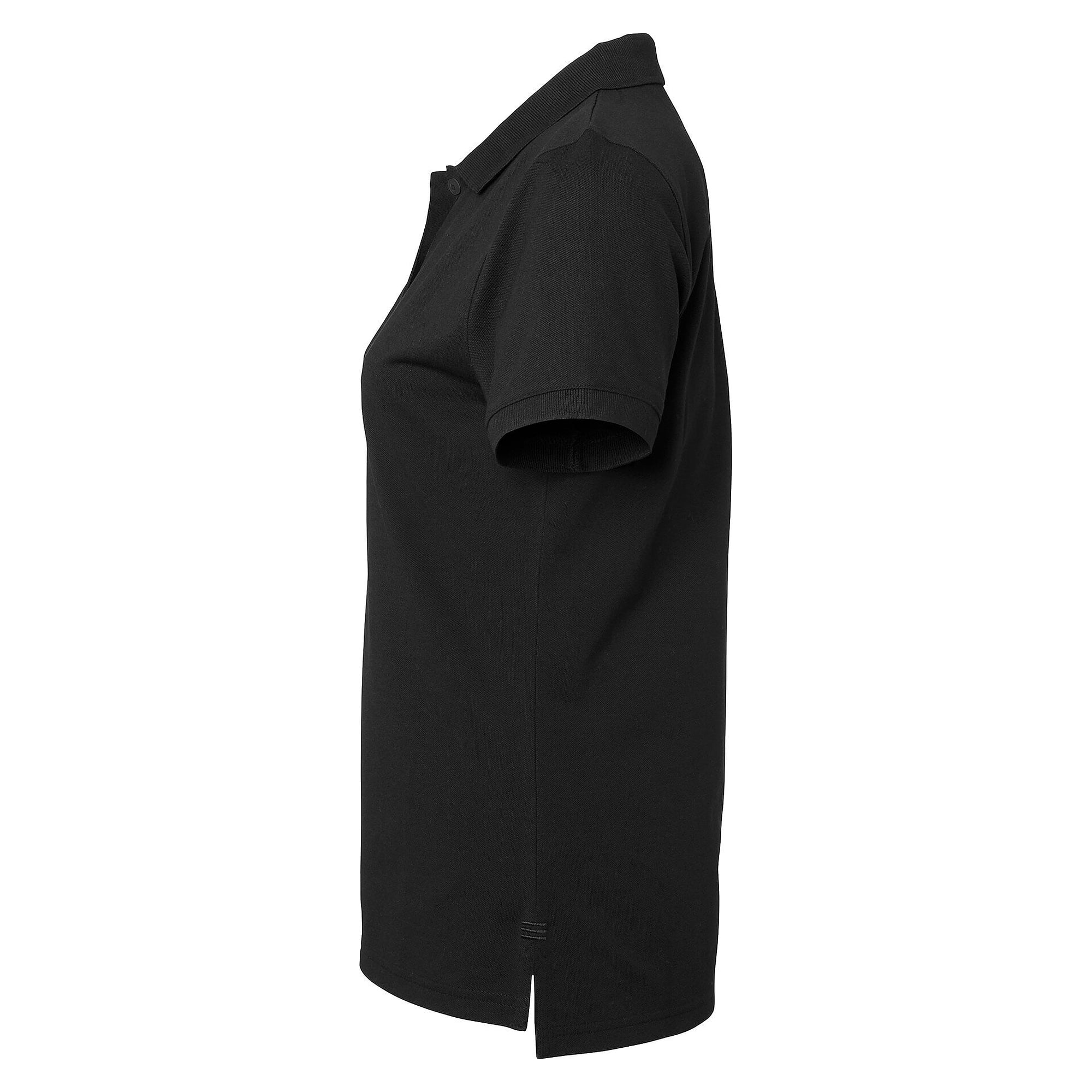 Polo femme uni Wera solid, lavable à 60 °C, noir - South West 1000216001