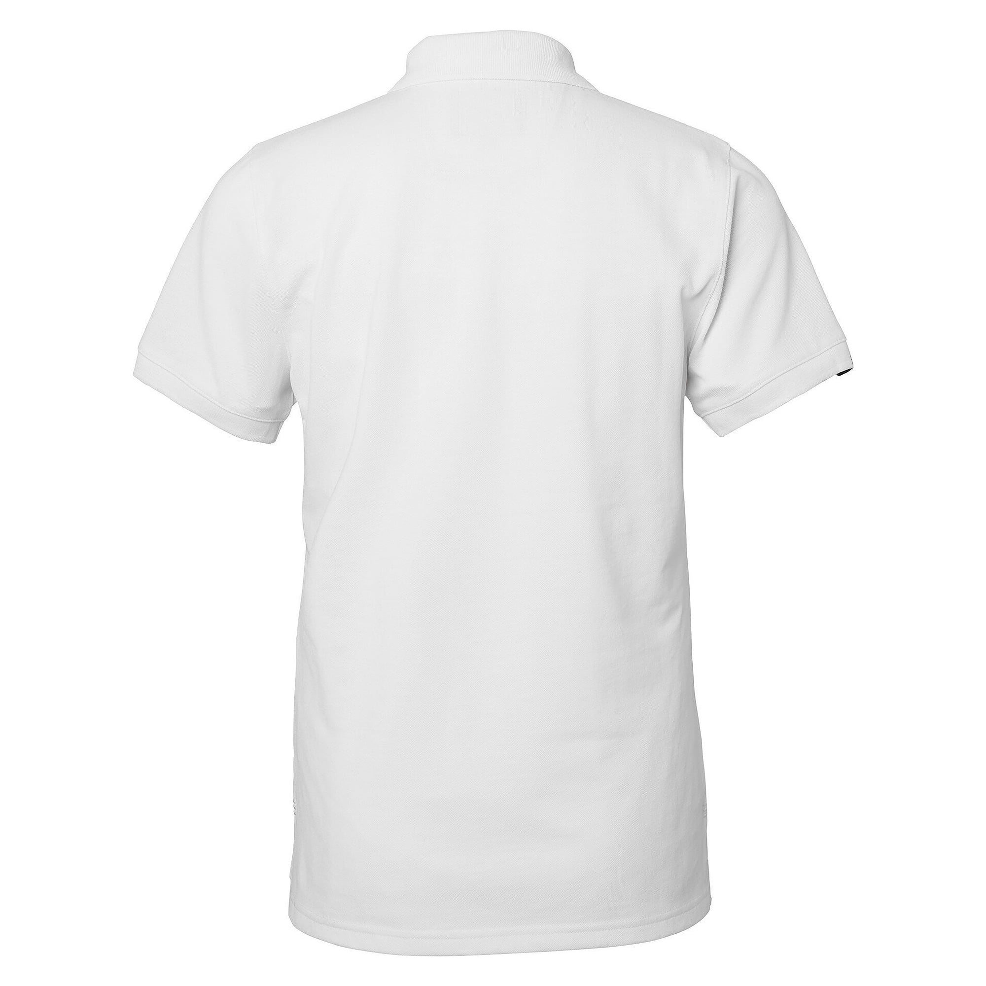 Einfarbiges Damen-Poloshirt Wera solid, 60 °C waschbar, weiß - South West 1000216101