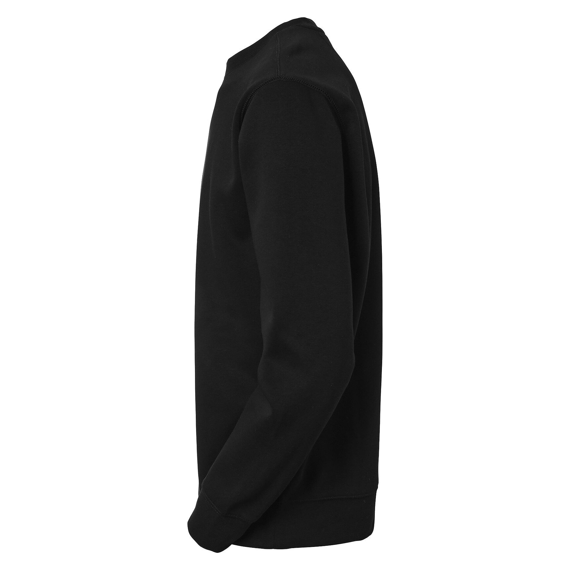 Rundhals-Sweatshirt Brooks mit Flatlock-Nähten und angerauter Innenseite, unisex, schwarz - South West 1000217001