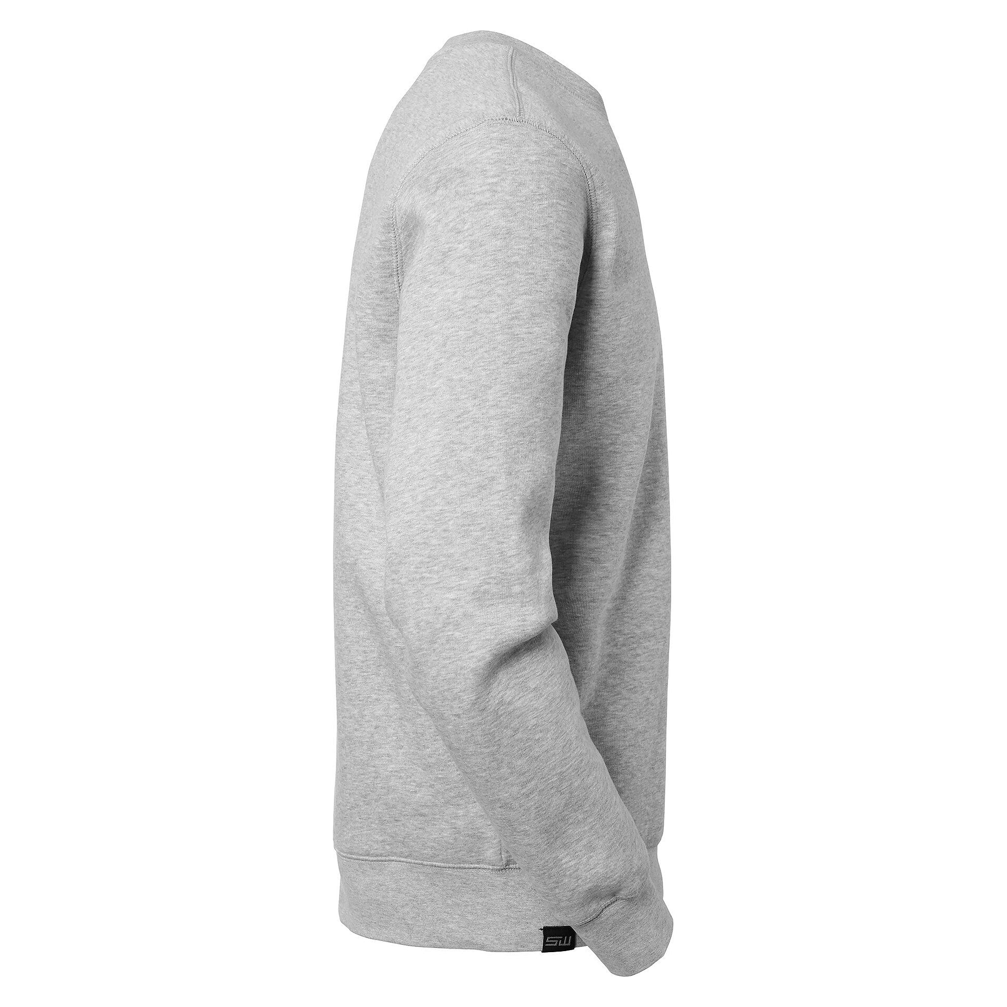 Sweat-shirt col rond Brooks à coutures flatlock et intérieur gratté, unisexe, gris chiné - South West 1000217041