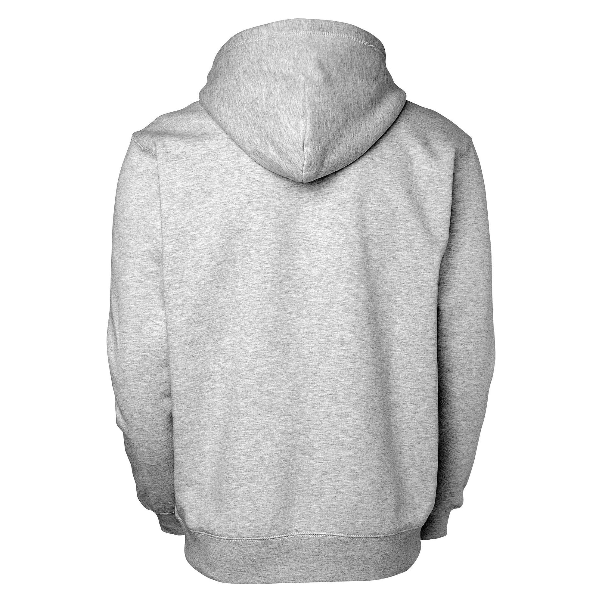 Kapuzensweatshirt Taber mit Kängurutasche und Flatlock-Nähten, unisex, grau meliert - South West 1000219041
