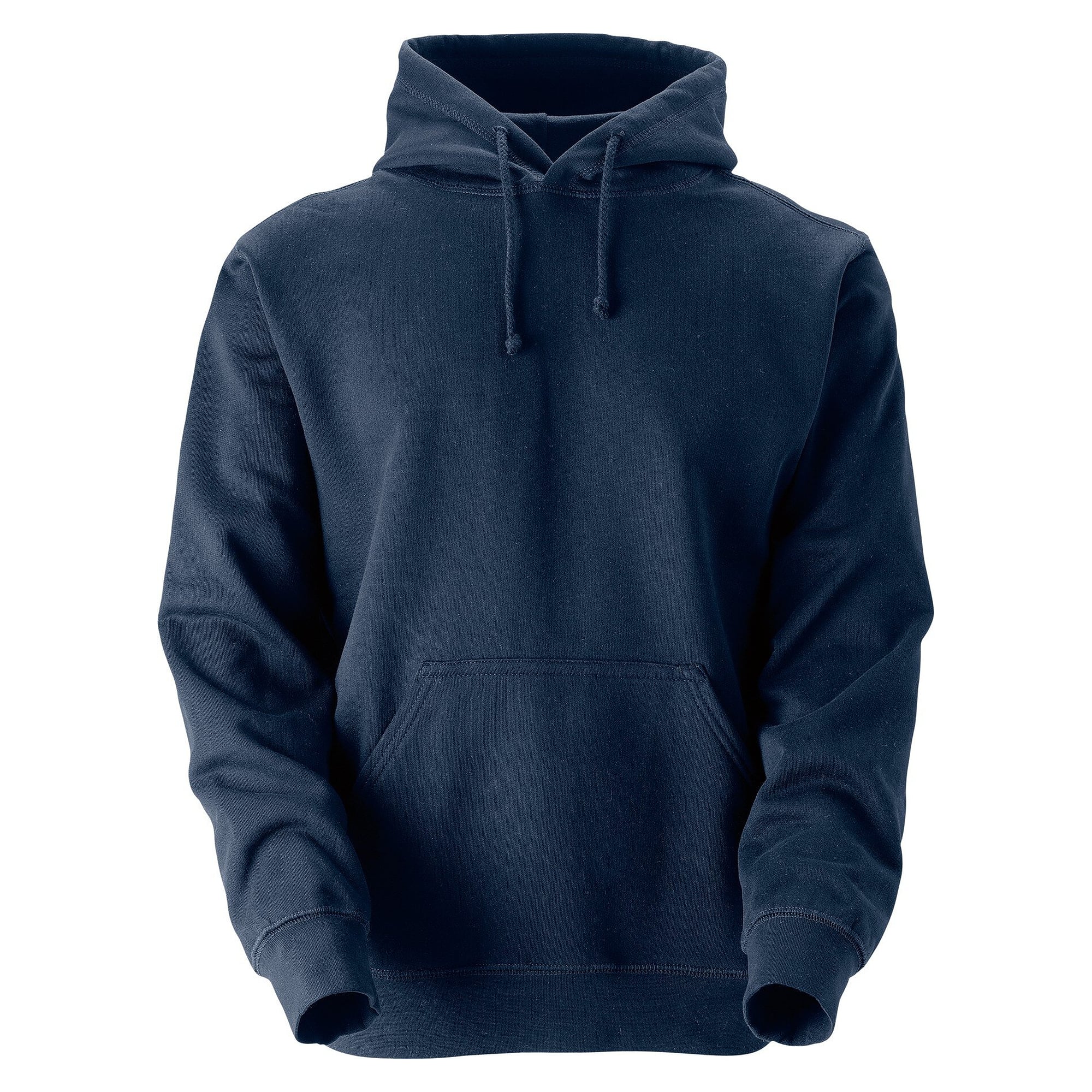 Sweat-shirt à capuche Taber avec poche kangourou et coutures flatlock, unisexe, bleu marine - South West 1000219403