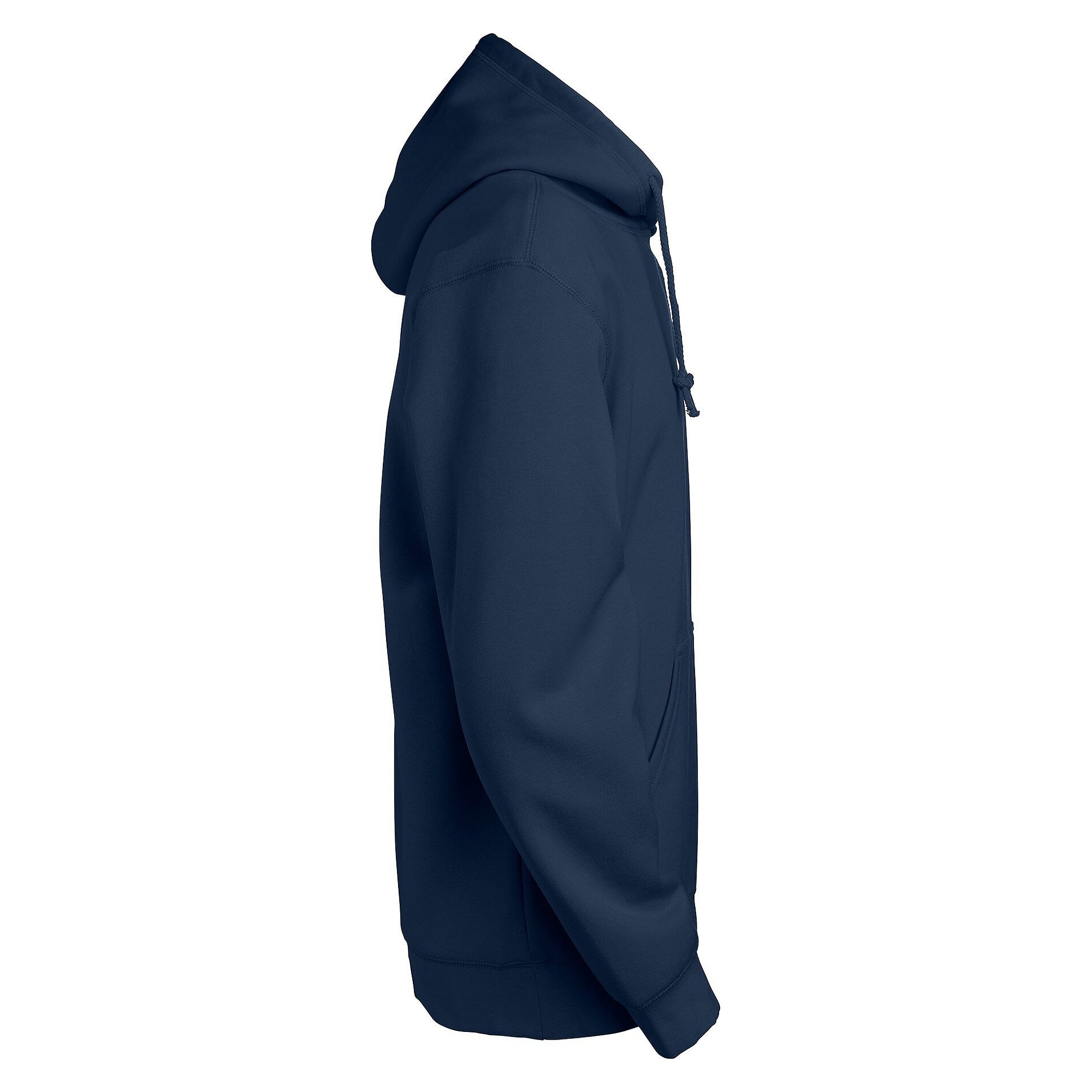 Sweat-shirt à capuche Taber avec poche kangourou et coutures flatlock, unisexe, bleu marine - South West 1000219403