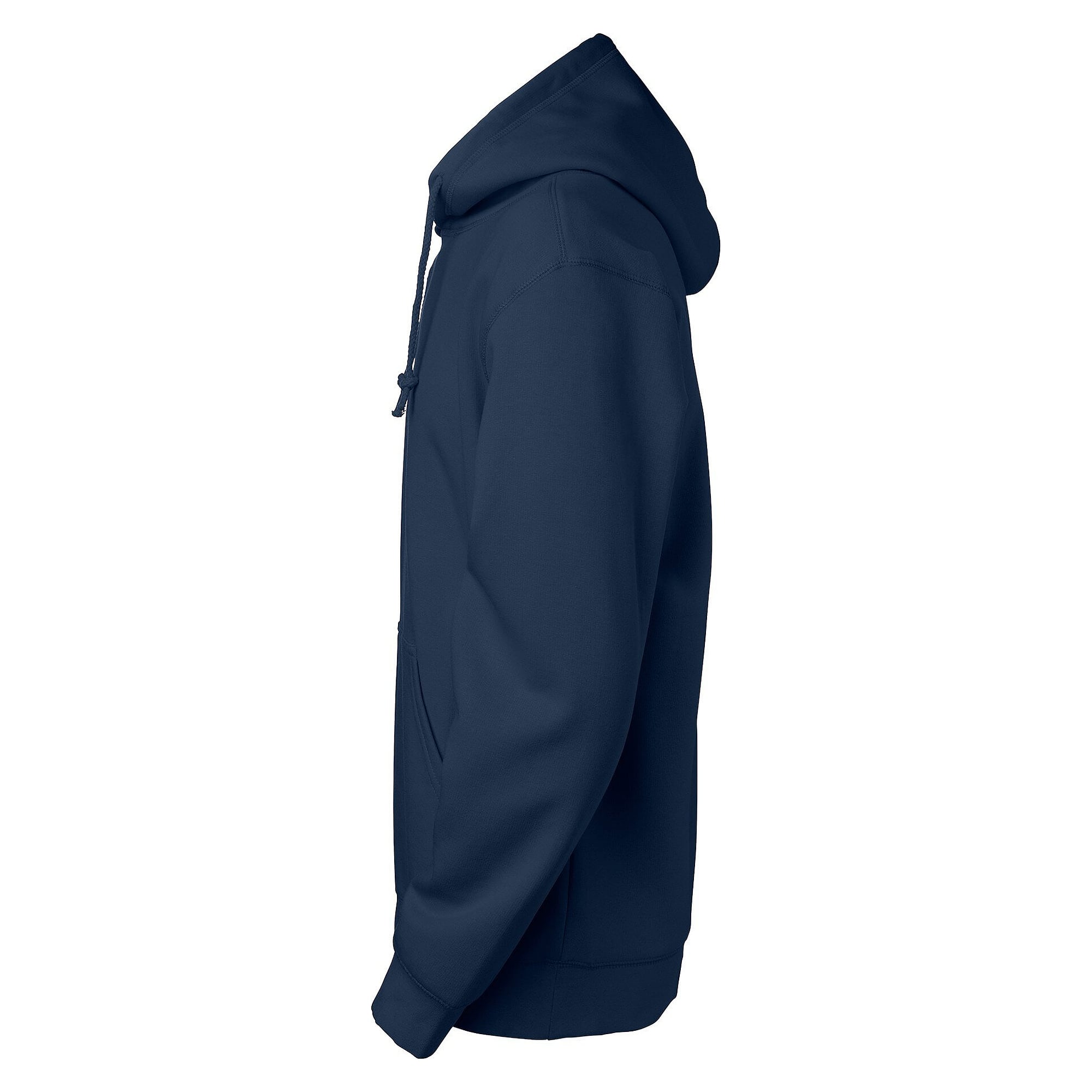 Sweat-shirt à capuche Taber avec poche kangourou et coutures flatlock, unisexe, bleu marine - South West 1000219403