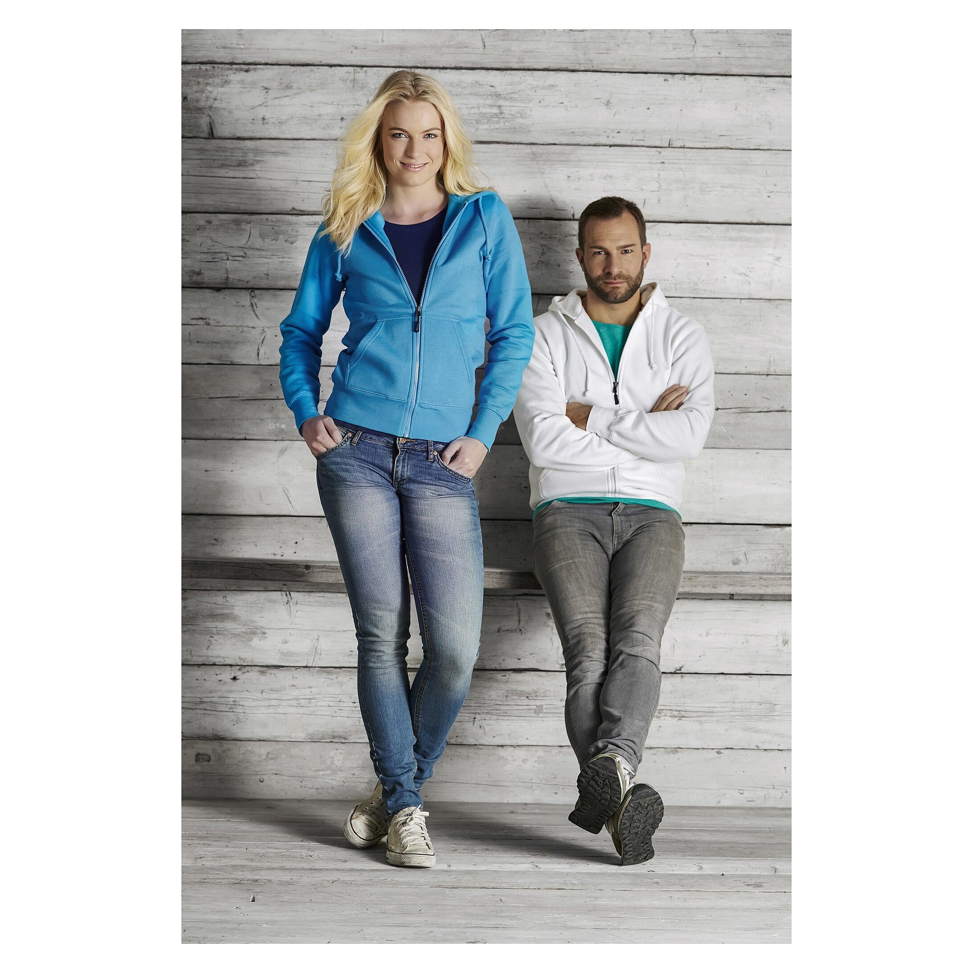 Veste sweat à capuche Parry zip intégral, double capuche, homme, bleu marine - South West 1000221403