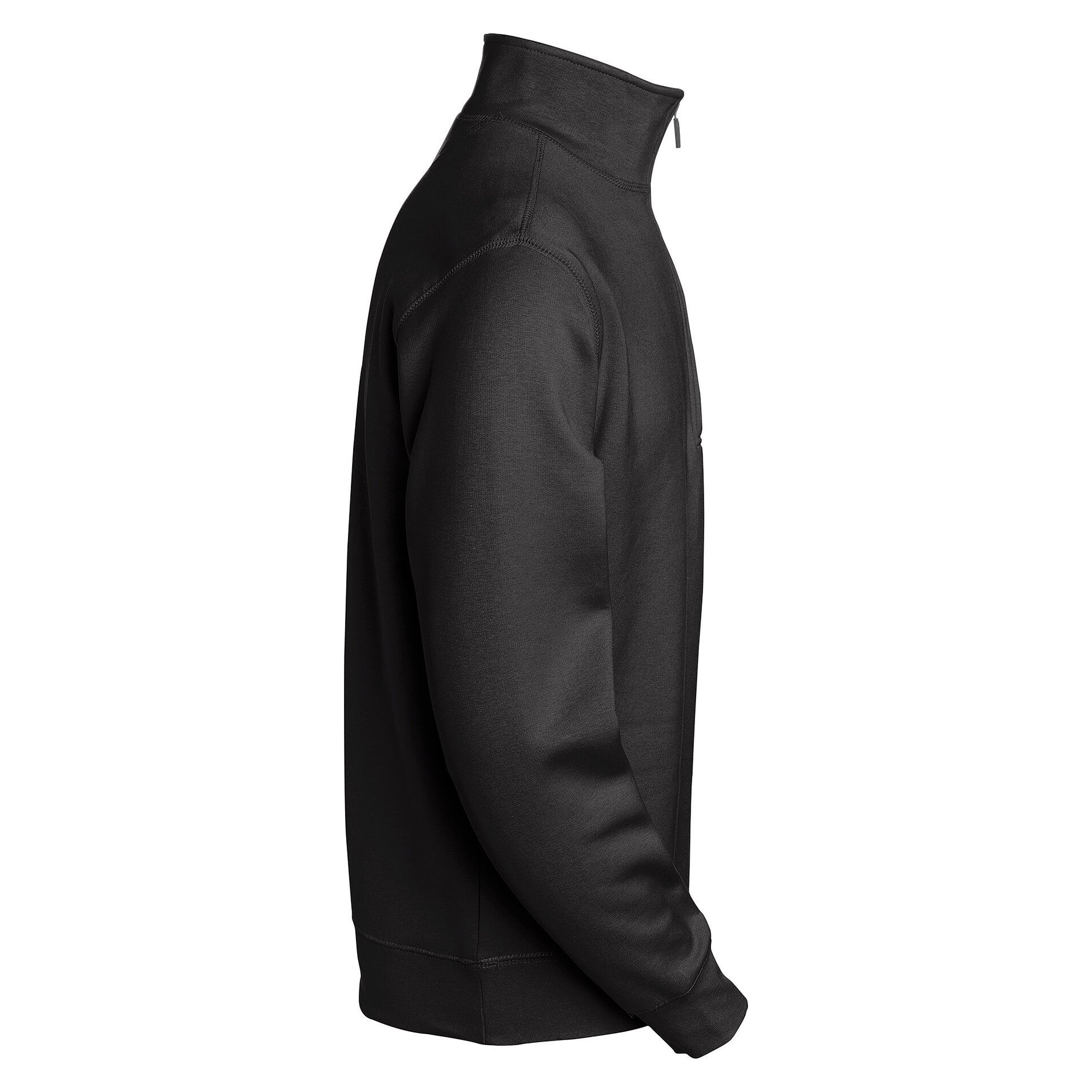 Troyer-Sweatshirt Stewart mit Half-Zip und hohem Kragen, Herren, schwarz - South West 1000223001