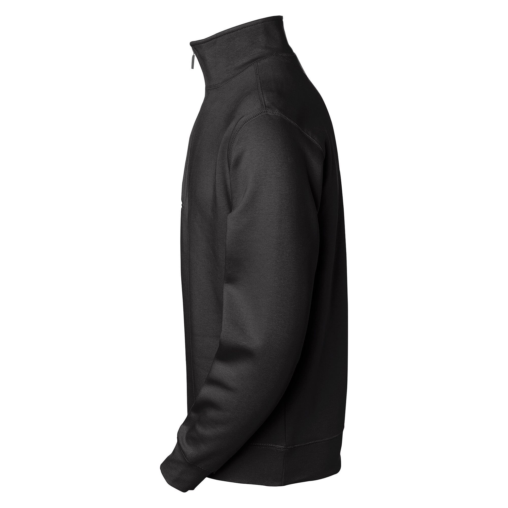 Troyer-Sweatshirt Stewart mit Half-Zip und hohem Kragen, Herren, schwarz - South West 1000223001