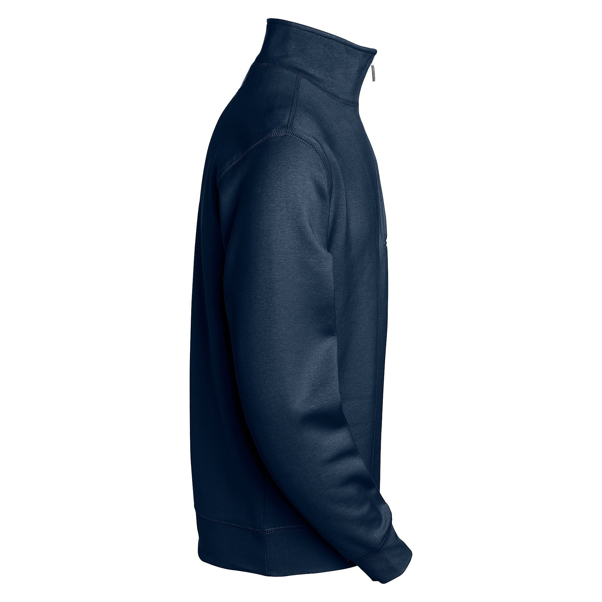 Sweat-shirt camionneur Stewart demi-zip à col montant, homme, bleu marine - South West 1000223403