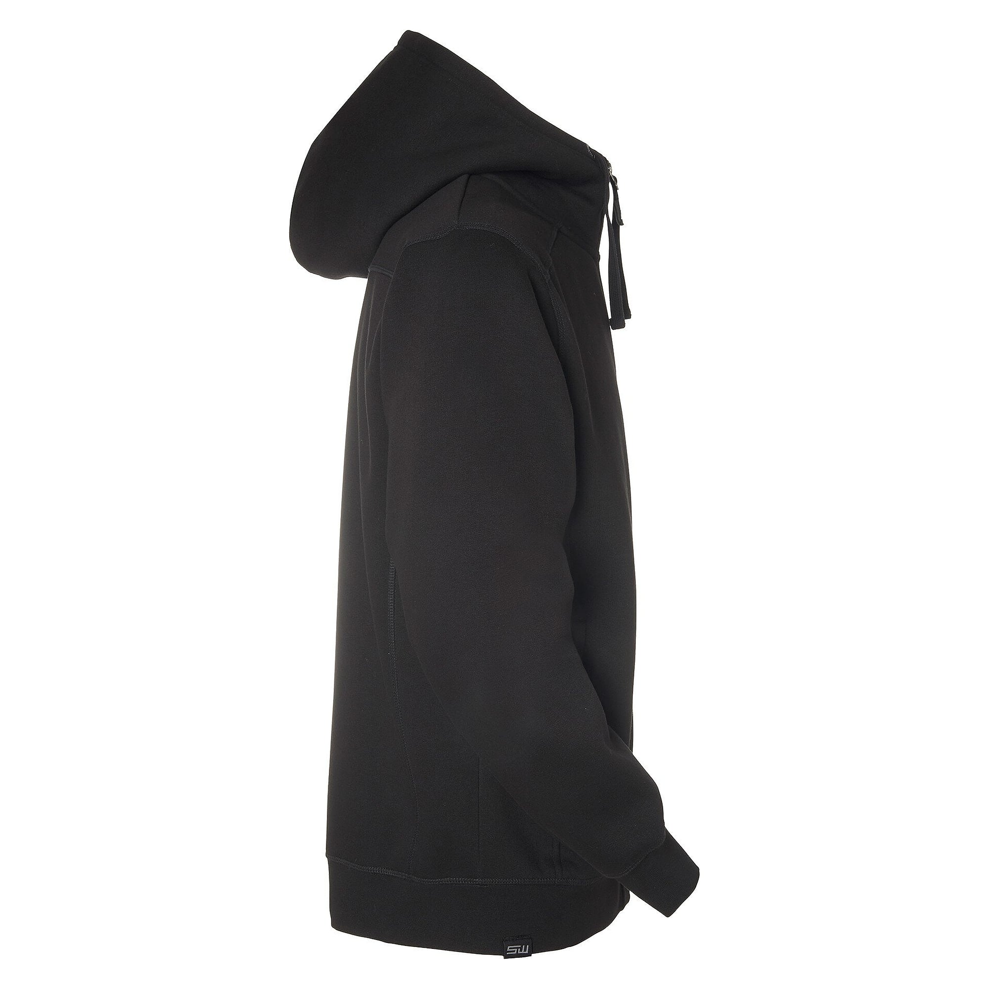 Veste sweat à capuche Franklin zip intégral avec empiècements contrastés, homme, noir - South West 1000231001
