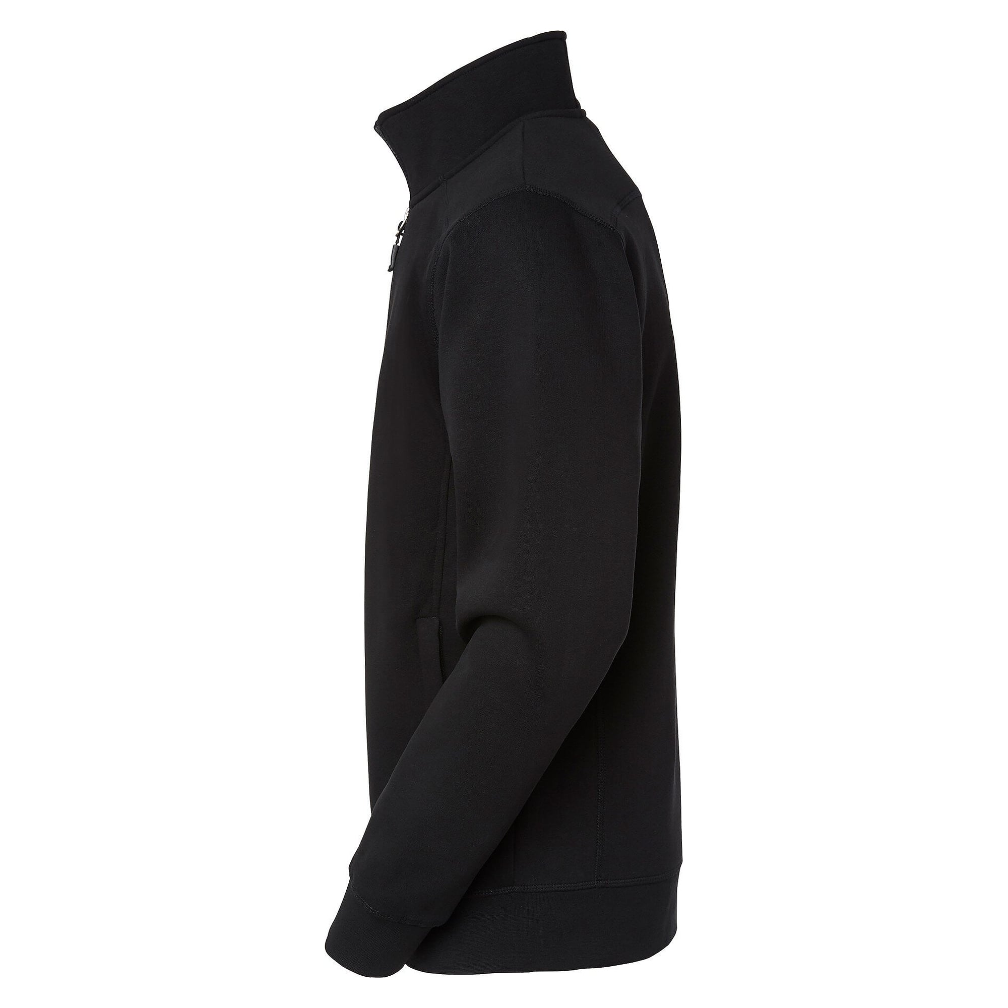 Veste sweat zippée Lincoln pour homme, intérieur brossé, noir - South West 1000233001
