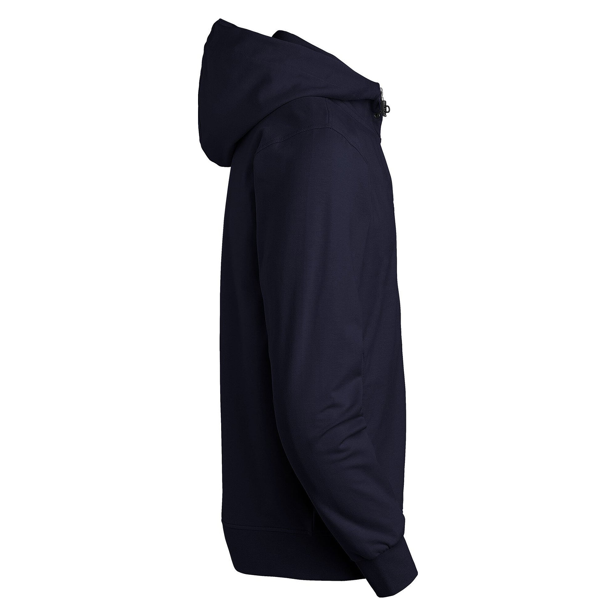 Veste sweat à capuche zippée Madison homme en coton stretch, bleu marine - South West 1000237403
