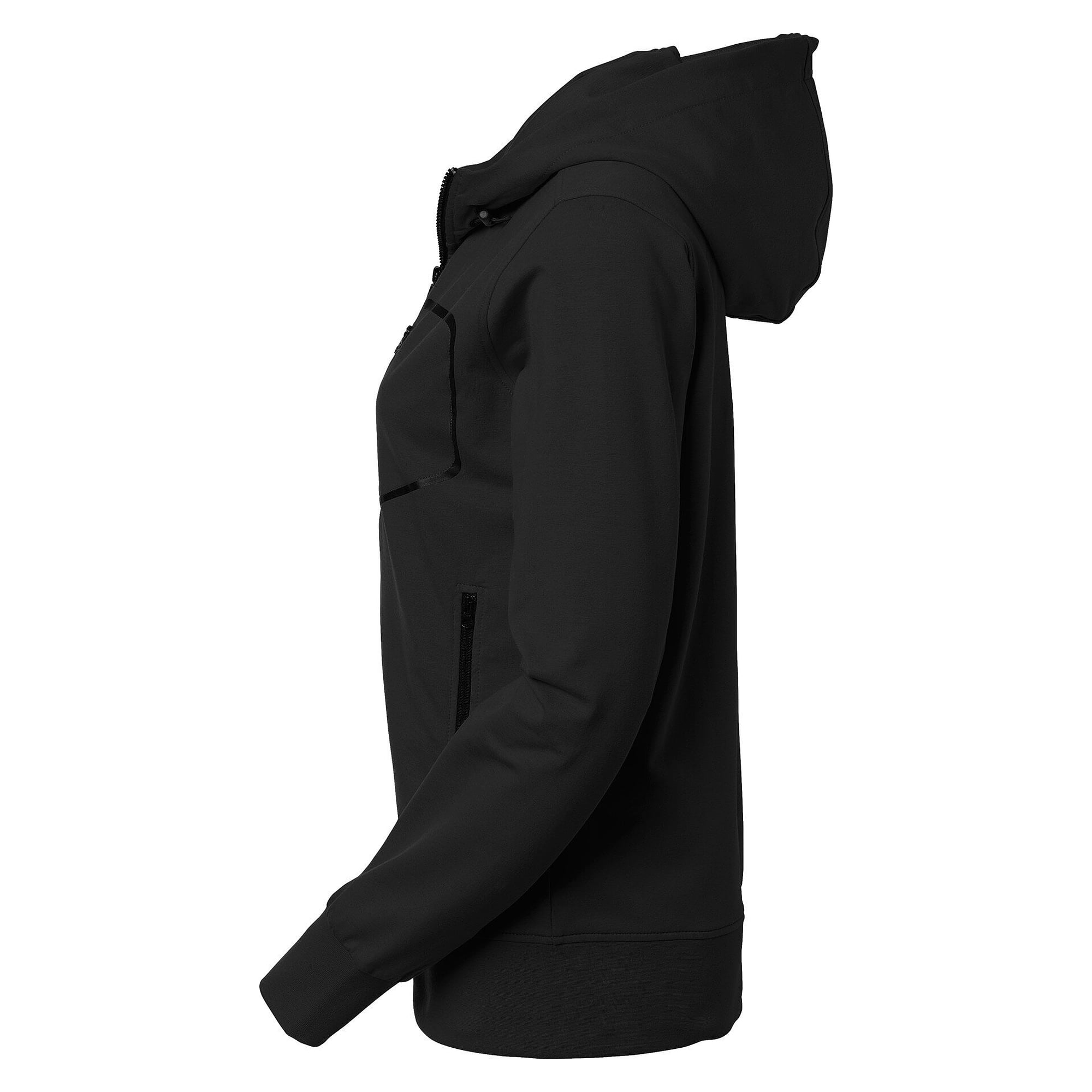 Veste sweat à capuche zippée femme Mia avec stretch, noire - South West 1000238001