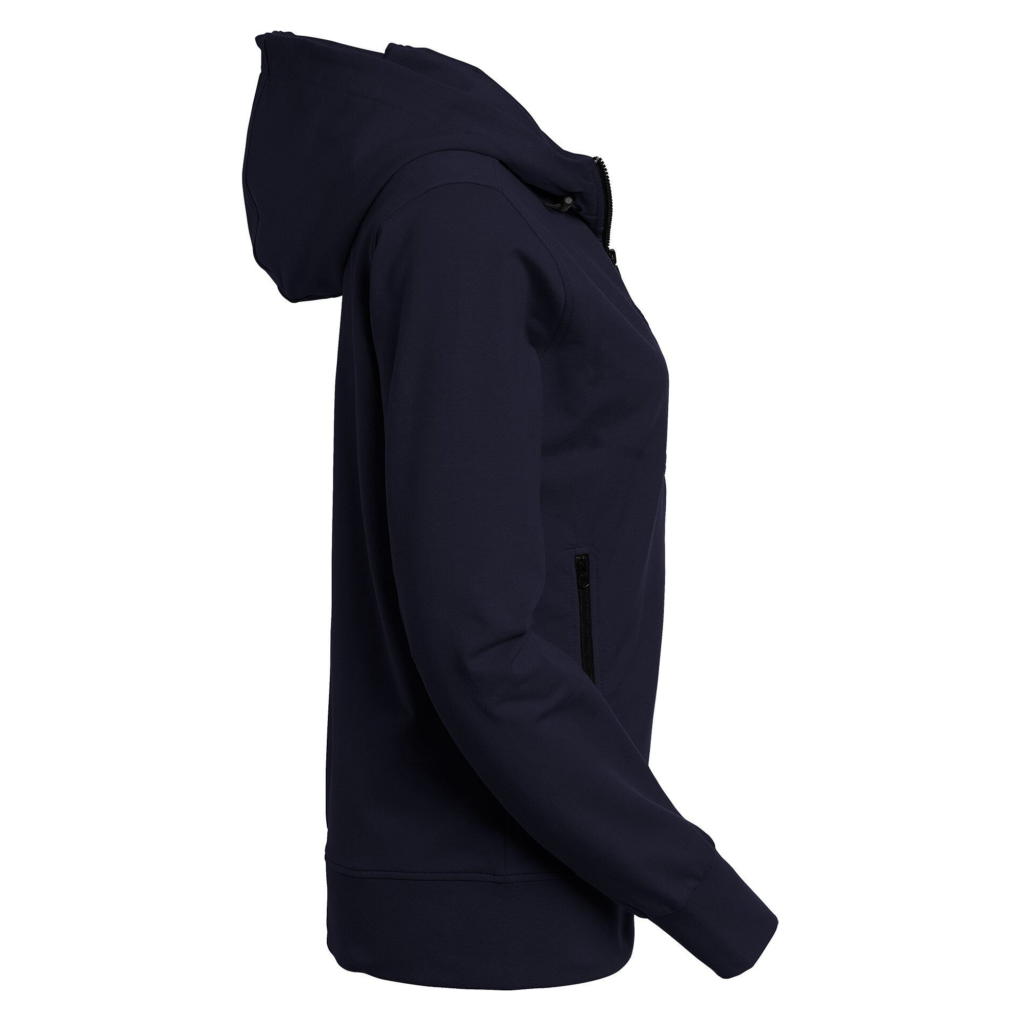 Veste sweat à capuche zippée femme Mia avec stretch, bleu marine - South West 1000238403