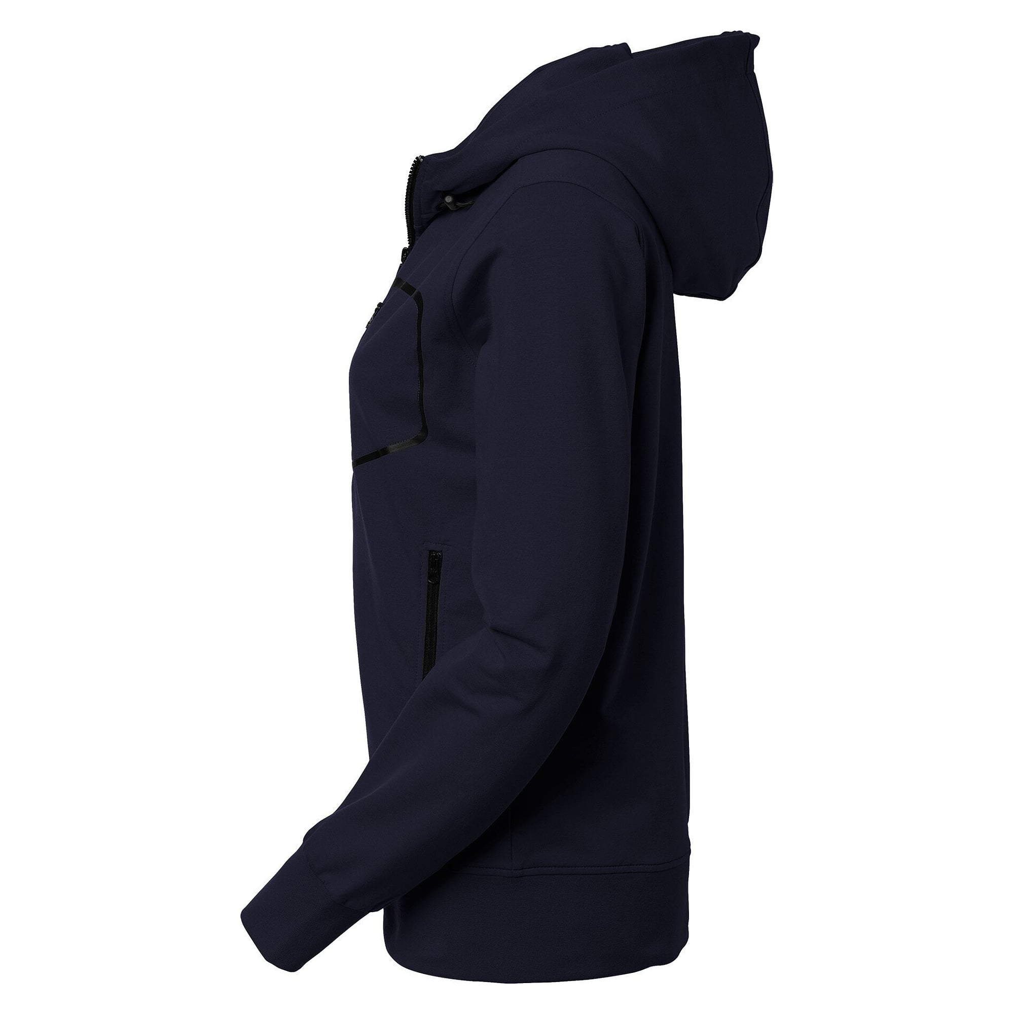 Veste sweat à capuche zippée femme Mia avec stretch, bleu marine - South West 1000238403