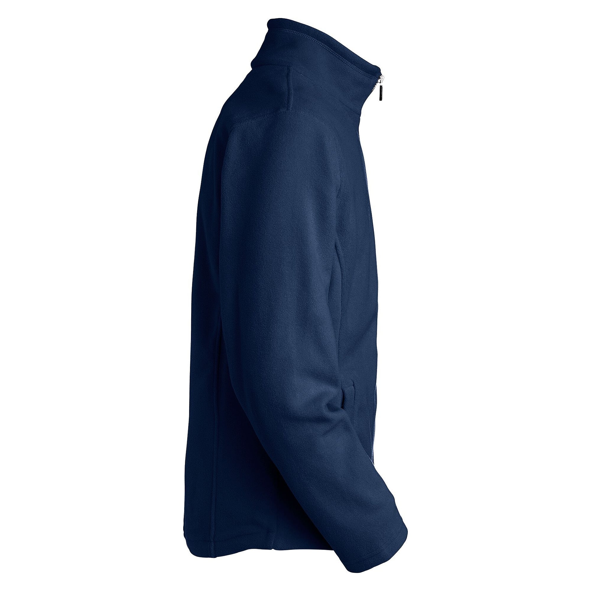 Veste polaire homme Dawson anti-boulochage avec deux poches zippées, bleu marine - South West 1000326403