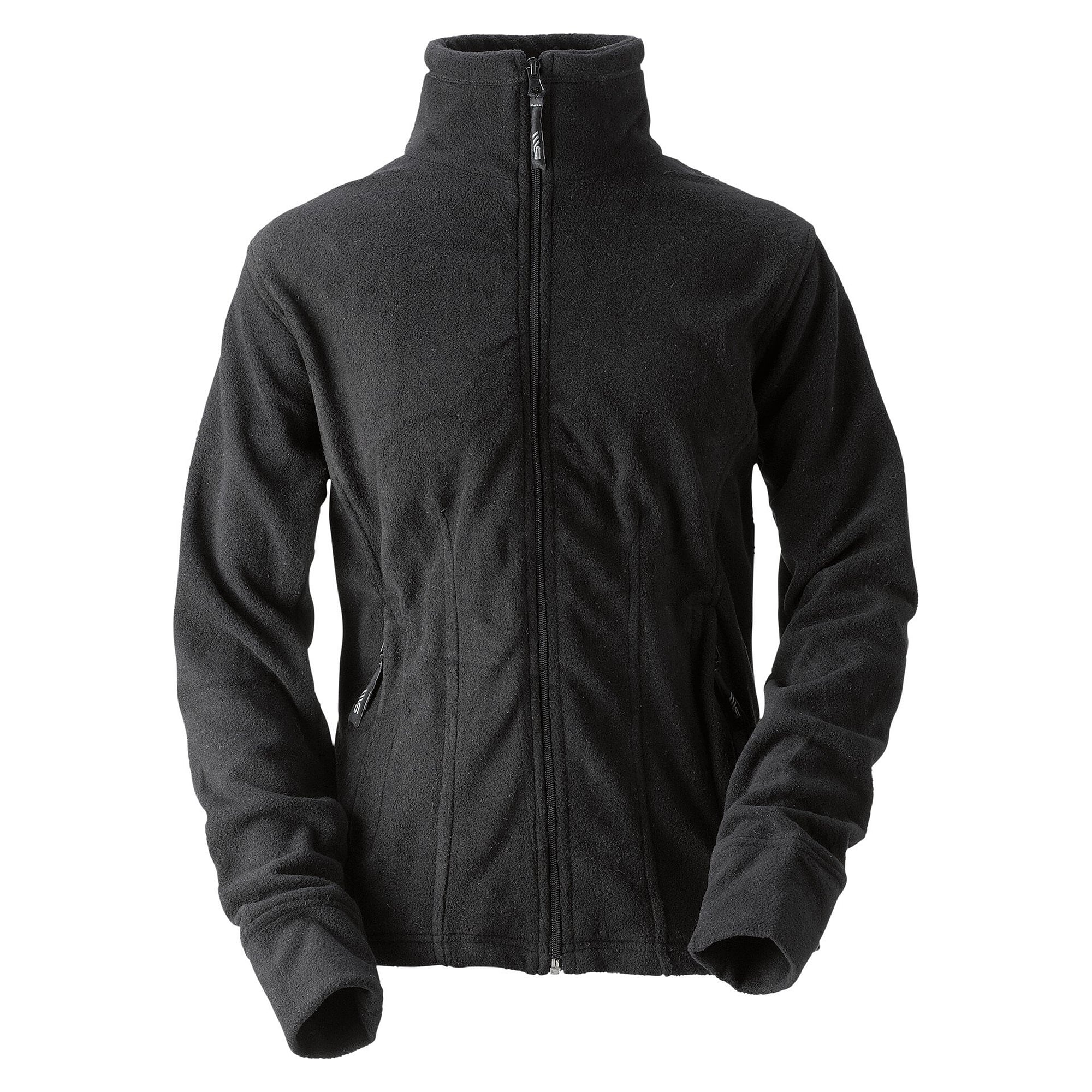 Veste polaire femme Regina anti-boulochage avec deux poches zippées, noir - South West 1000327001
