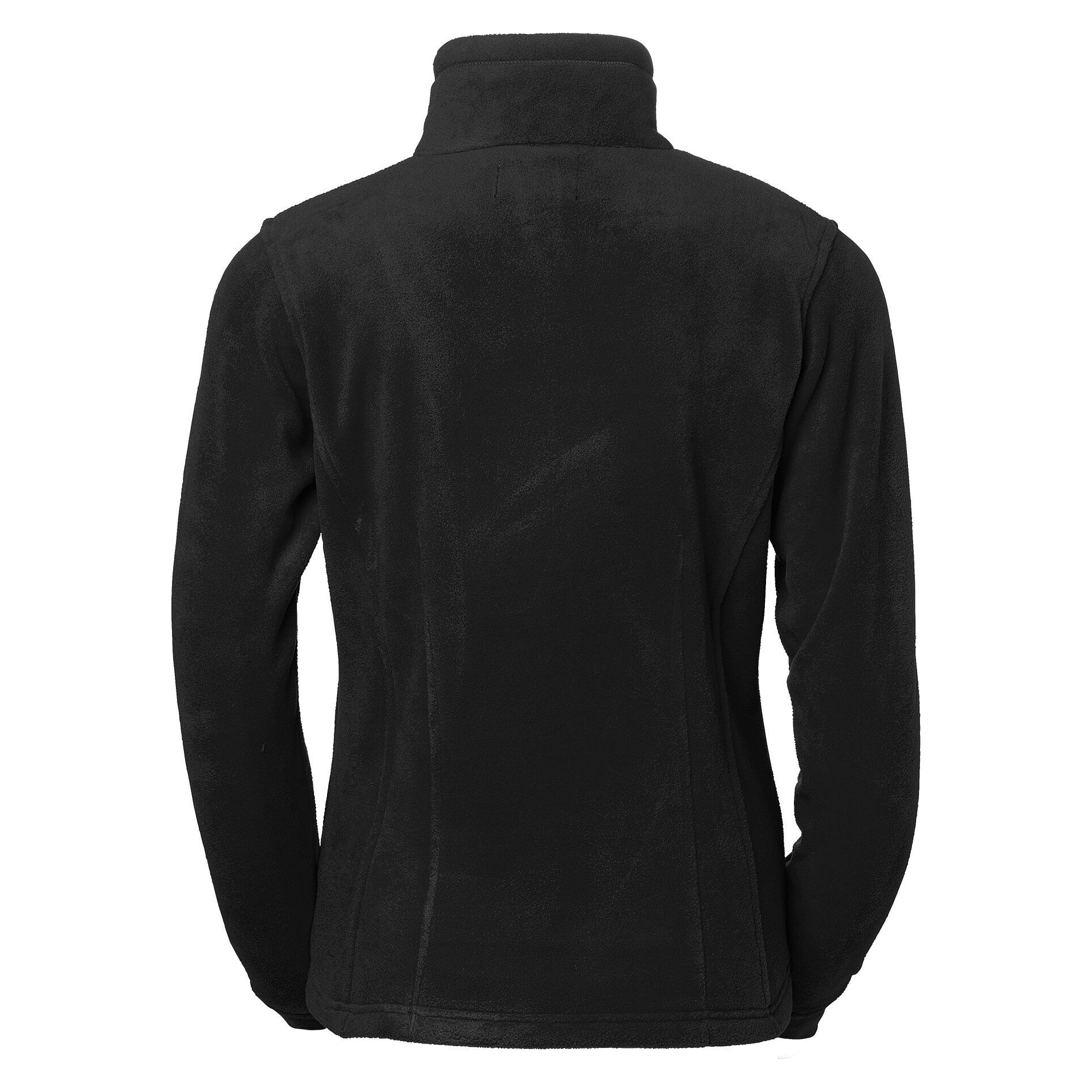 Veste polaire femme Regina anti-boulochage avec deux poches zippées, noir - South West 1000327001