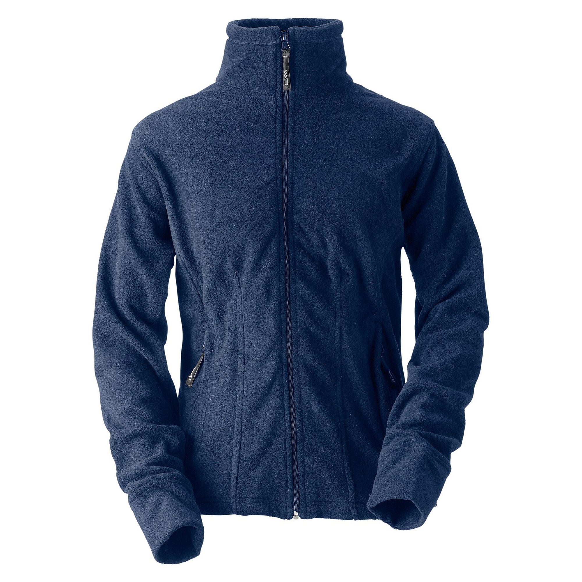 Veste polaire femme Regina anti-boulochage avec deux poches zippées, bleu marine - South West 1000327403