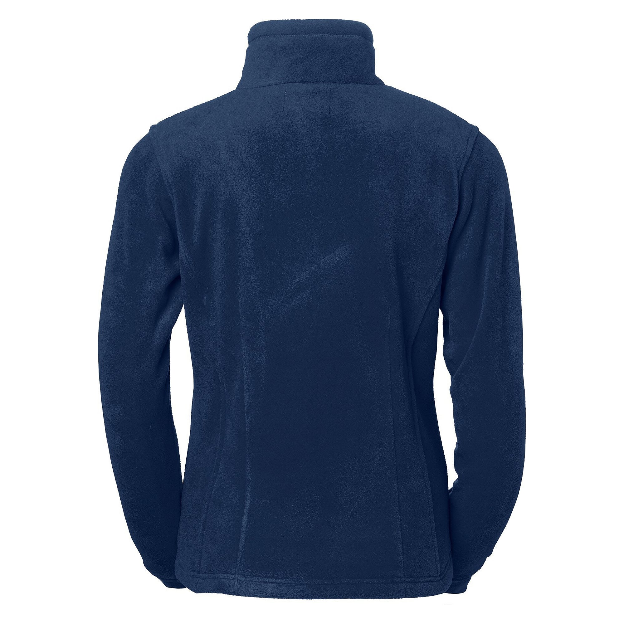 Veste polaire femme Regina anti-boulochage avec deux poches zippées, bleu marine - South West 1000327403