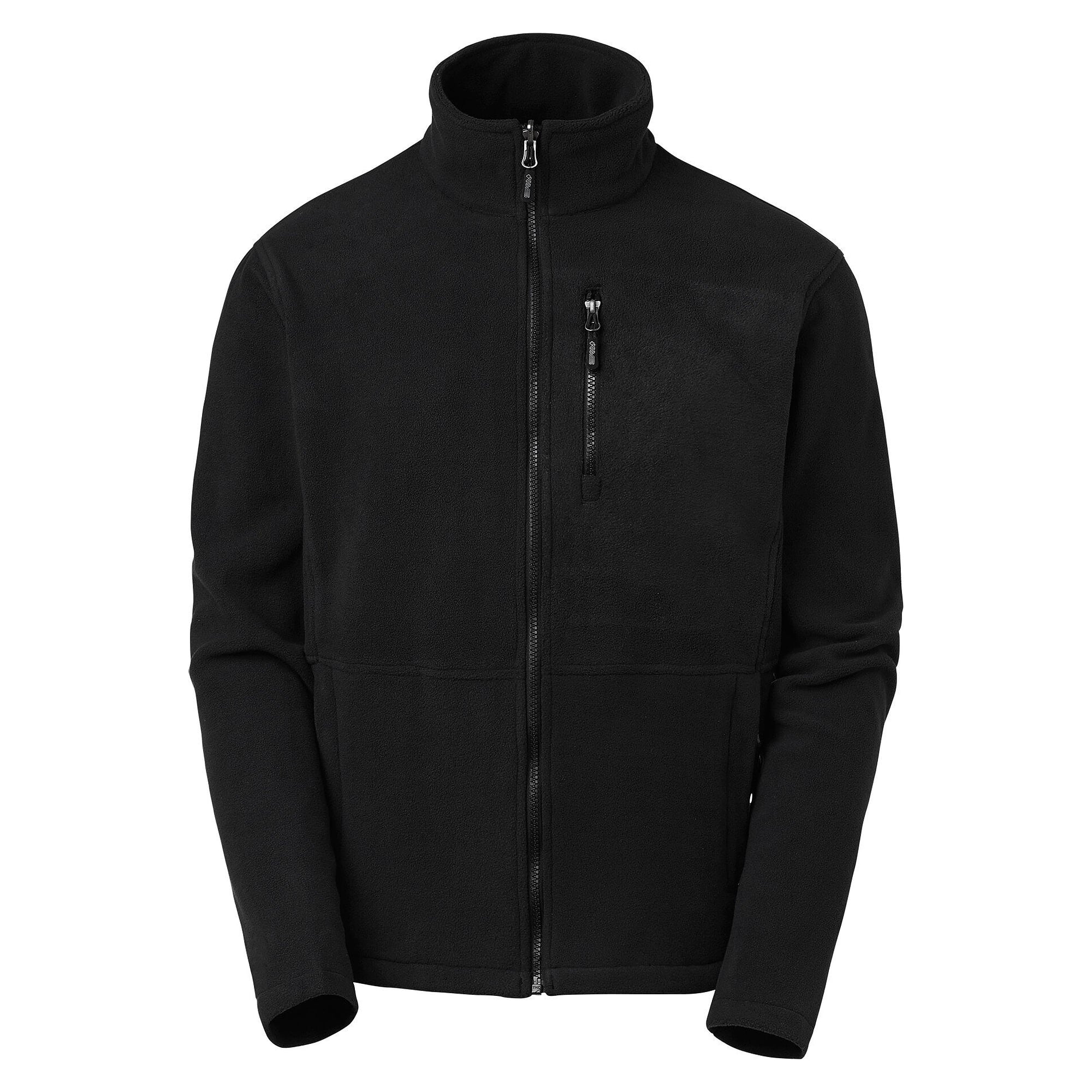Veste polaire Ames, seule ou zippée dans la veste shell Ames, homme, noir - South West 1000329001