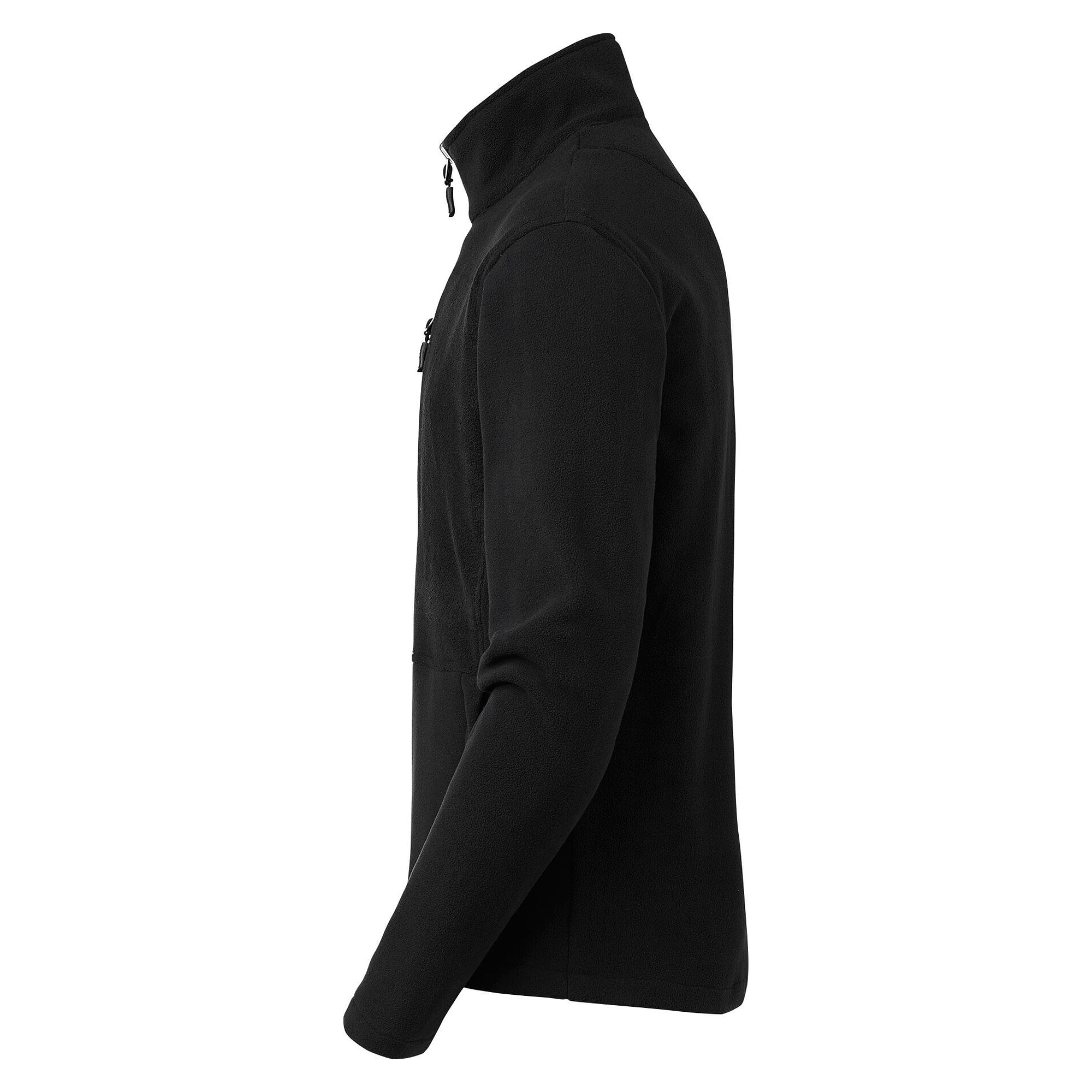 Veste polaire Ames, seule ou zippée dans la veste shell Ames, homme, noir - South West 1000329001
