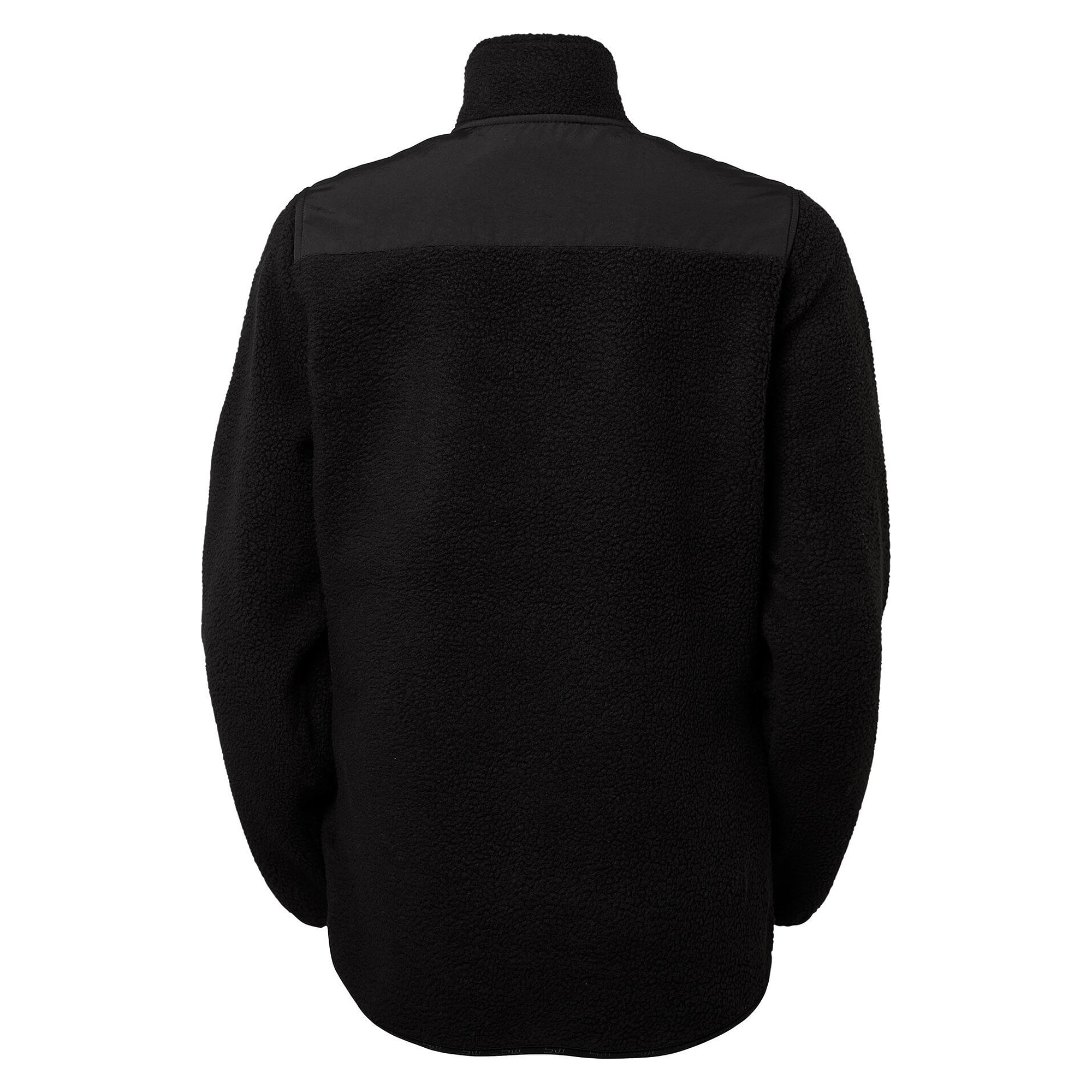 Veste polaire sherpa Polly pour femme en matière recyclée, noir - South West 1000333001