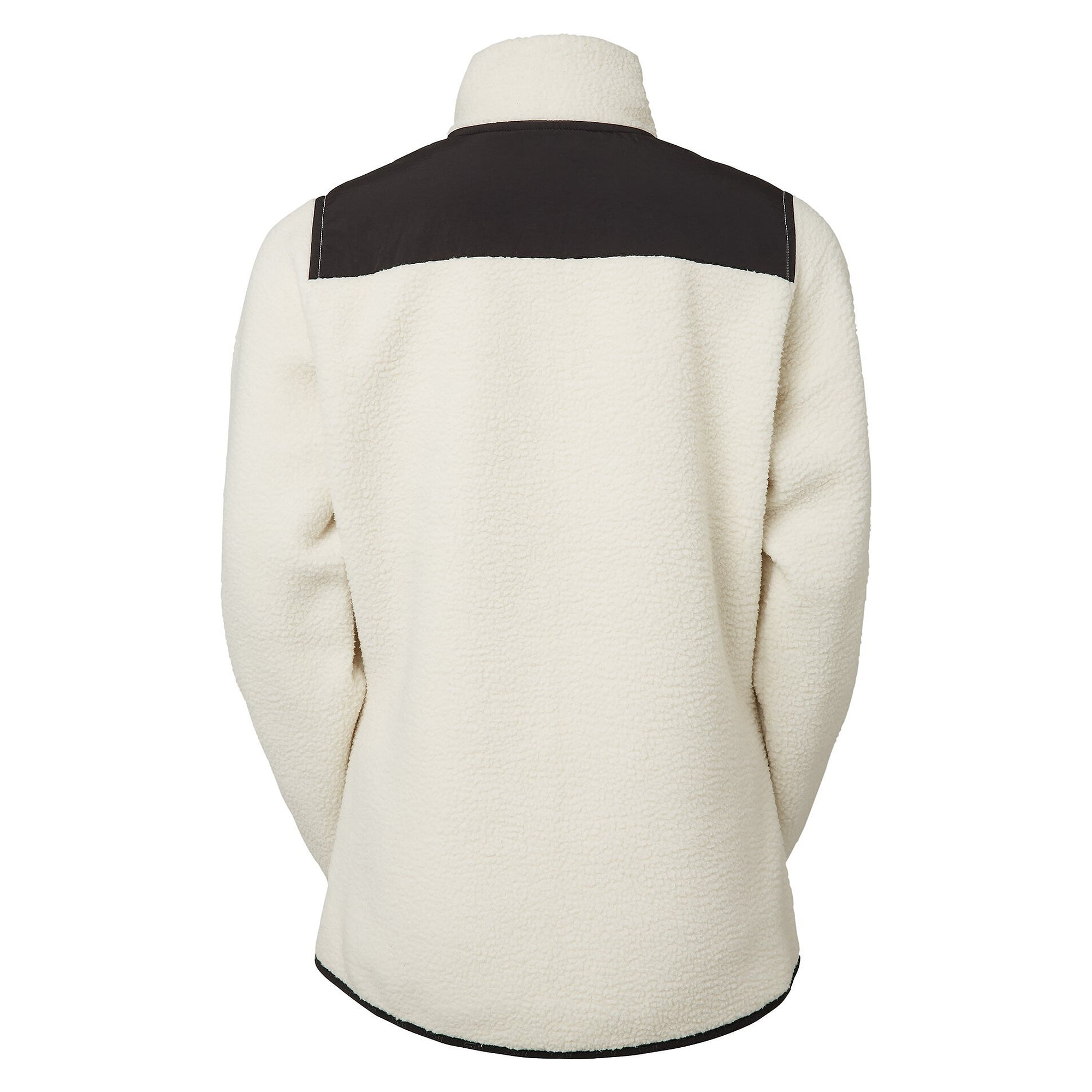 Veste polaire sherpa Polly pour femme en matière recyclée, blanc cassé - South West 1000333102