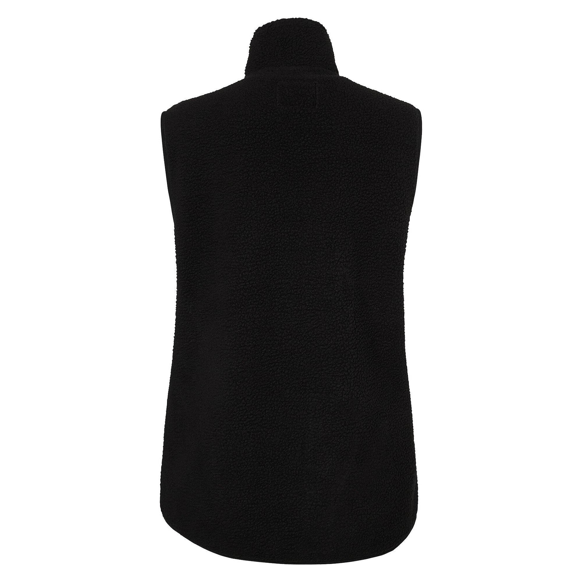 Damen-Fleeceweste Saga aus recyceltem Polyester und Nylon, schwarz - South West 1000335001