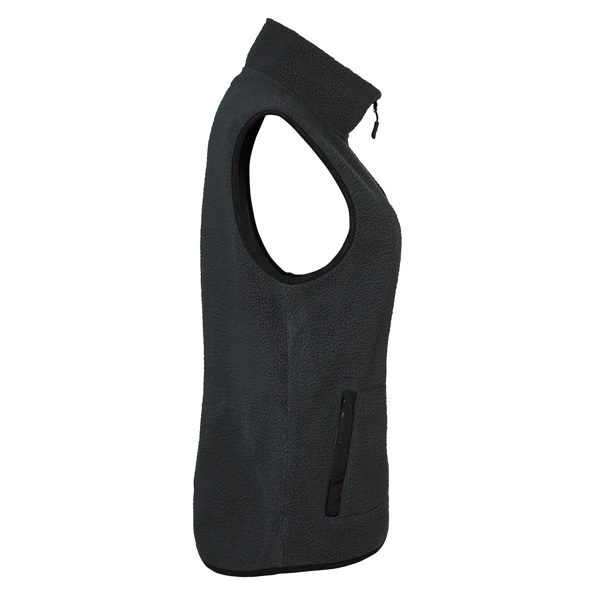 Damen-Fleeceweste Saga aus recyceltem Polyester und Nylon, dunkelgrau - South West 1000335021