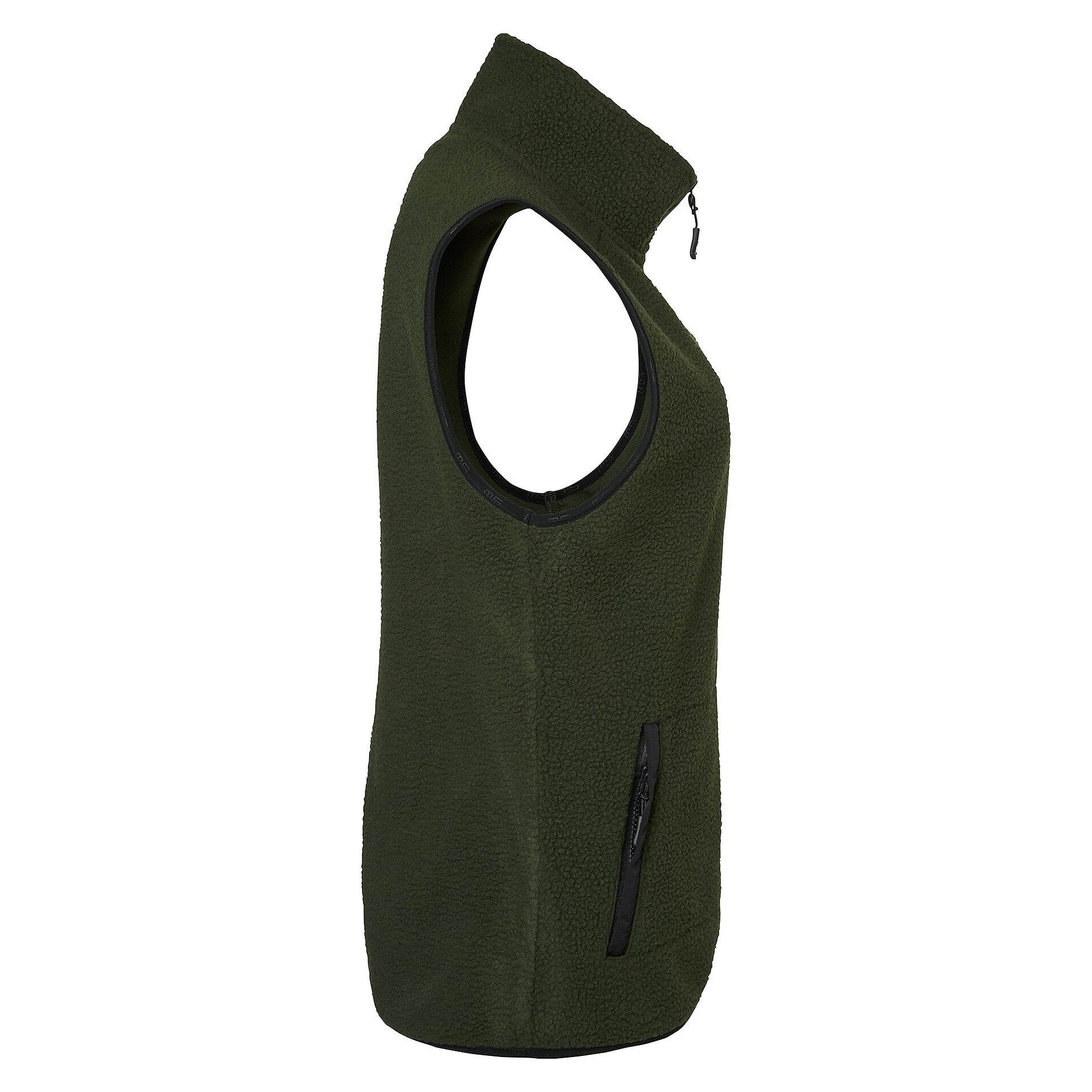Damen-Fleeceweste Saga aus recyceltem Polyester und Nylon, dunkeloliv - South West 1000335303