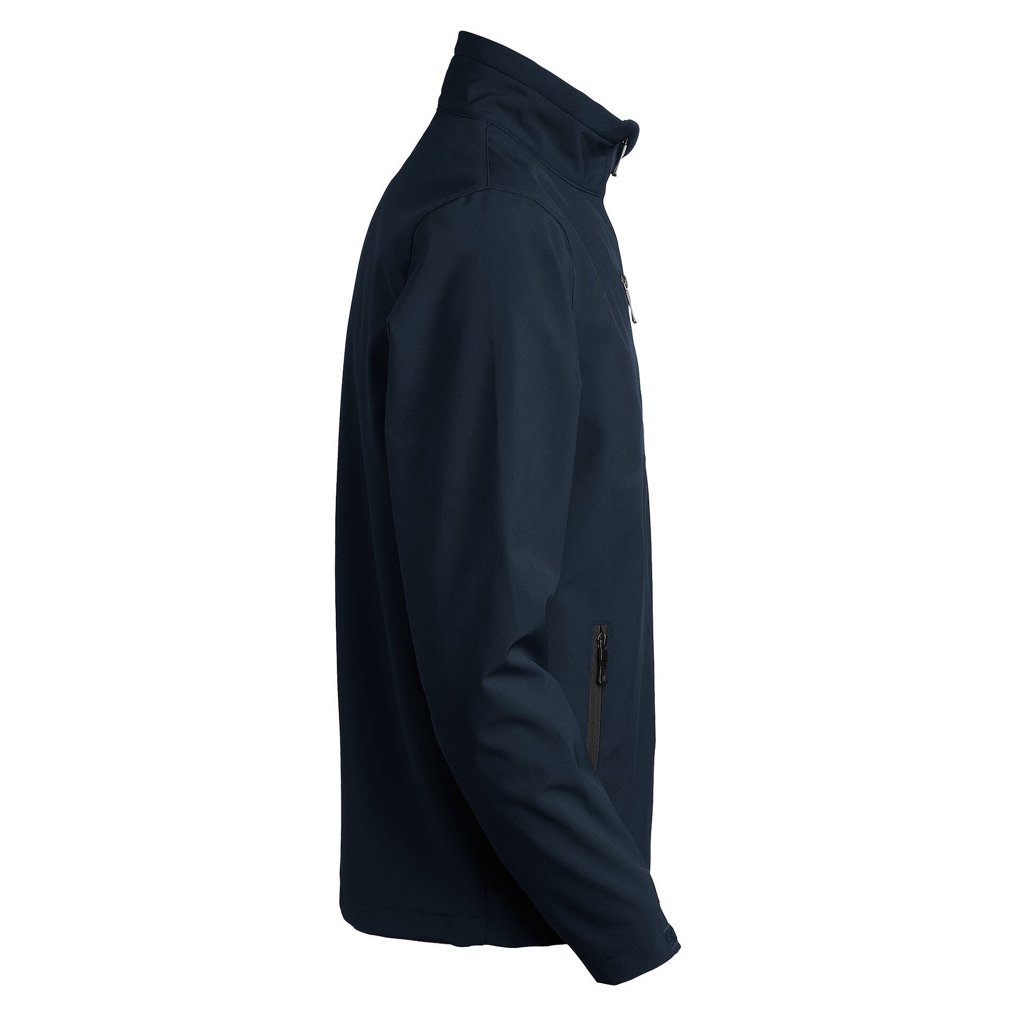 Veste softshell homme Atlantic avec membrane TPU, déperlante et coupe-vent, bleu marine - South West 1000353403