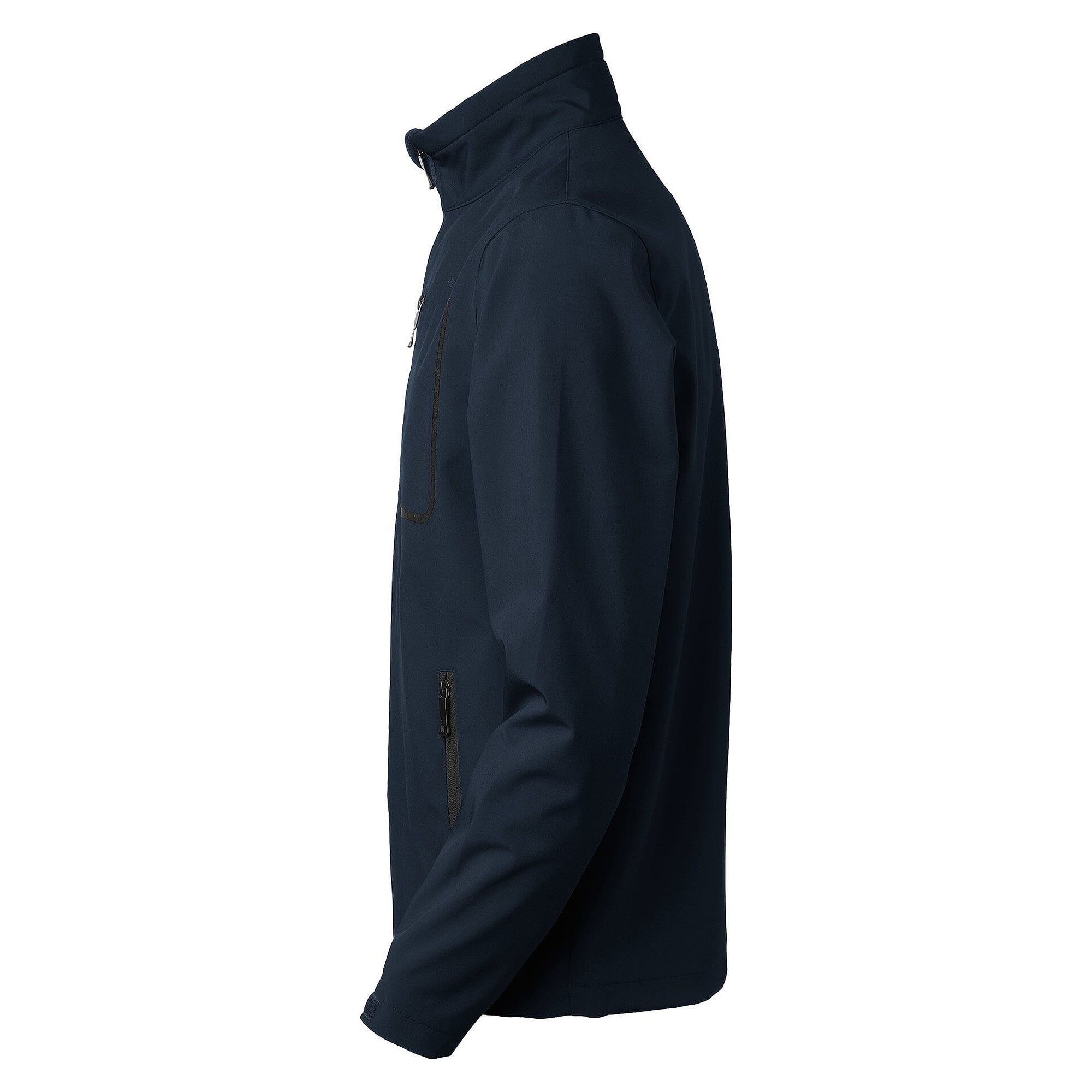 Veste softshell homme Atlantic avec membrane TPU, déperlante et coupe-vent, bleu marine - South West 1000353403