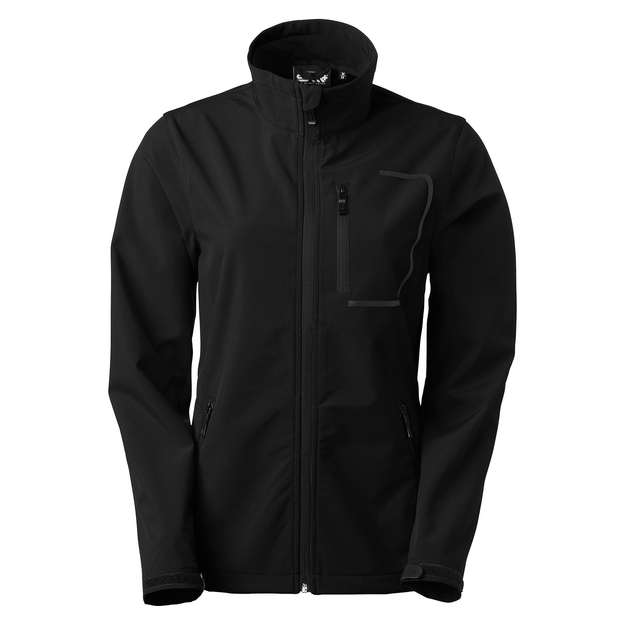 Veste softshell femme Victoria avec membrane TPU, déperlante et coupe-vent, noire - South West 1000354001